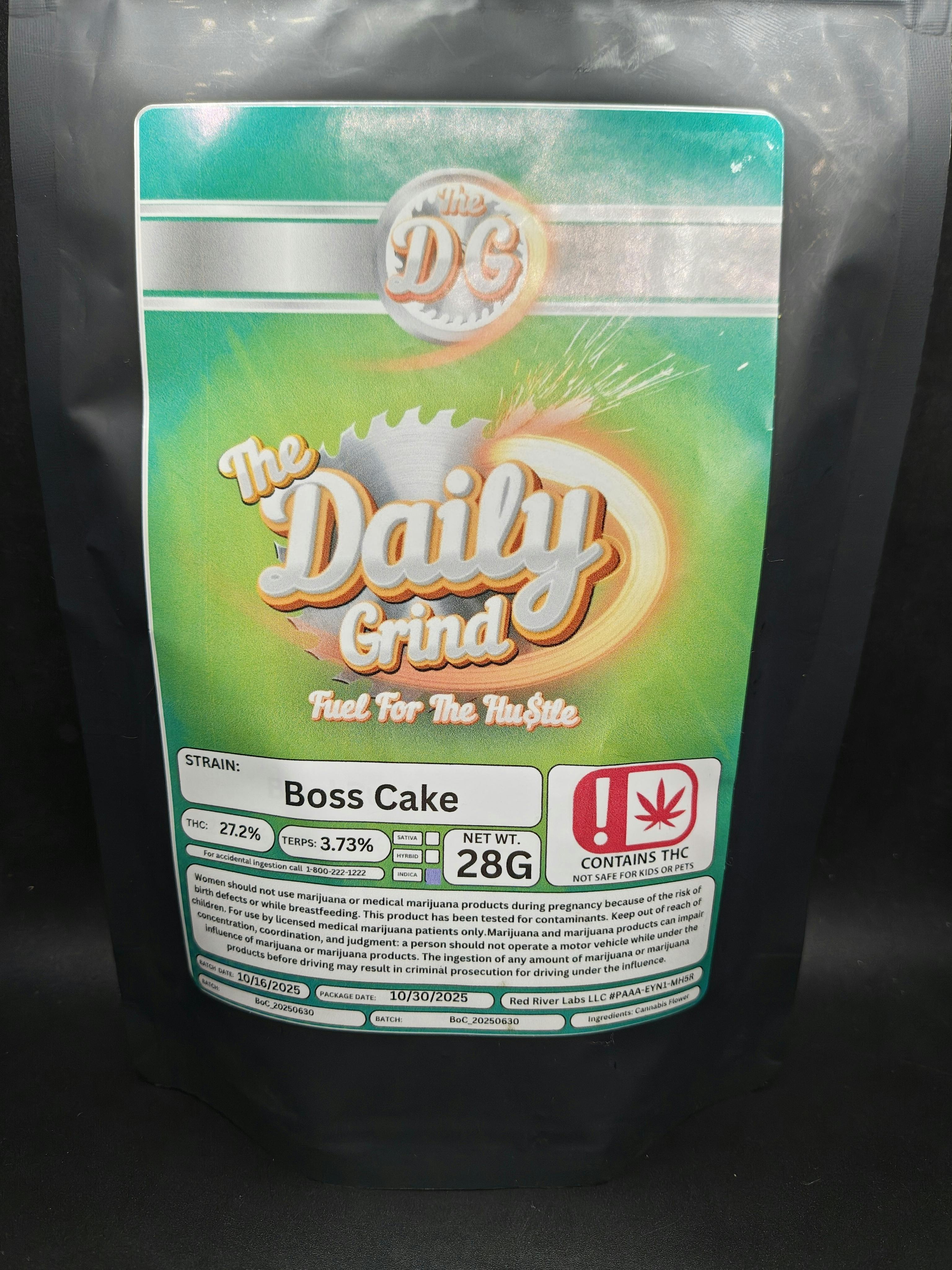 Red River Labs - Boss Cake - Pre-Pack Small Popcorn Ounce Flower