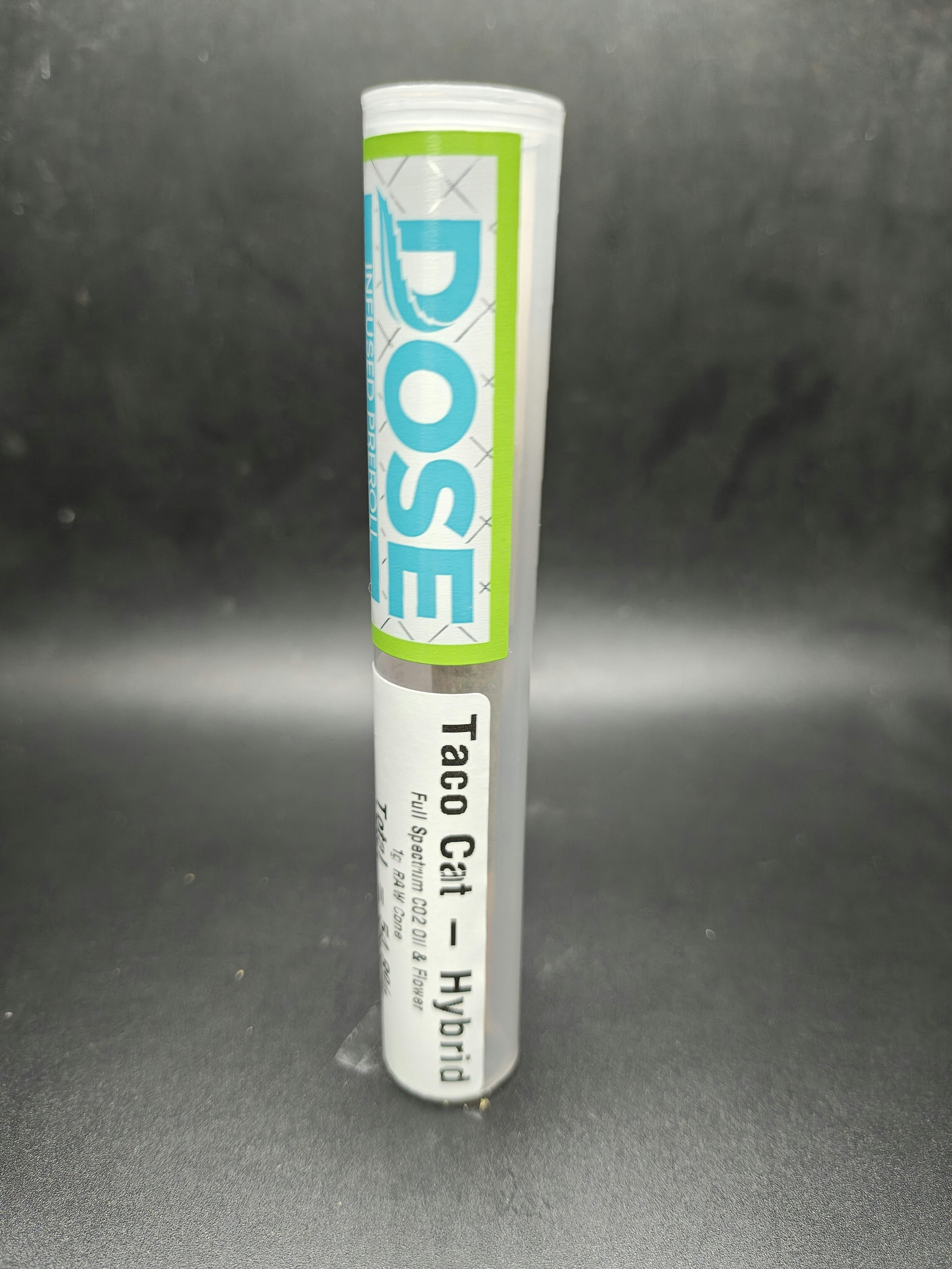 Dose - Taco Cat - 1G Full Spectrum C02 Oil Infused Raw Cone