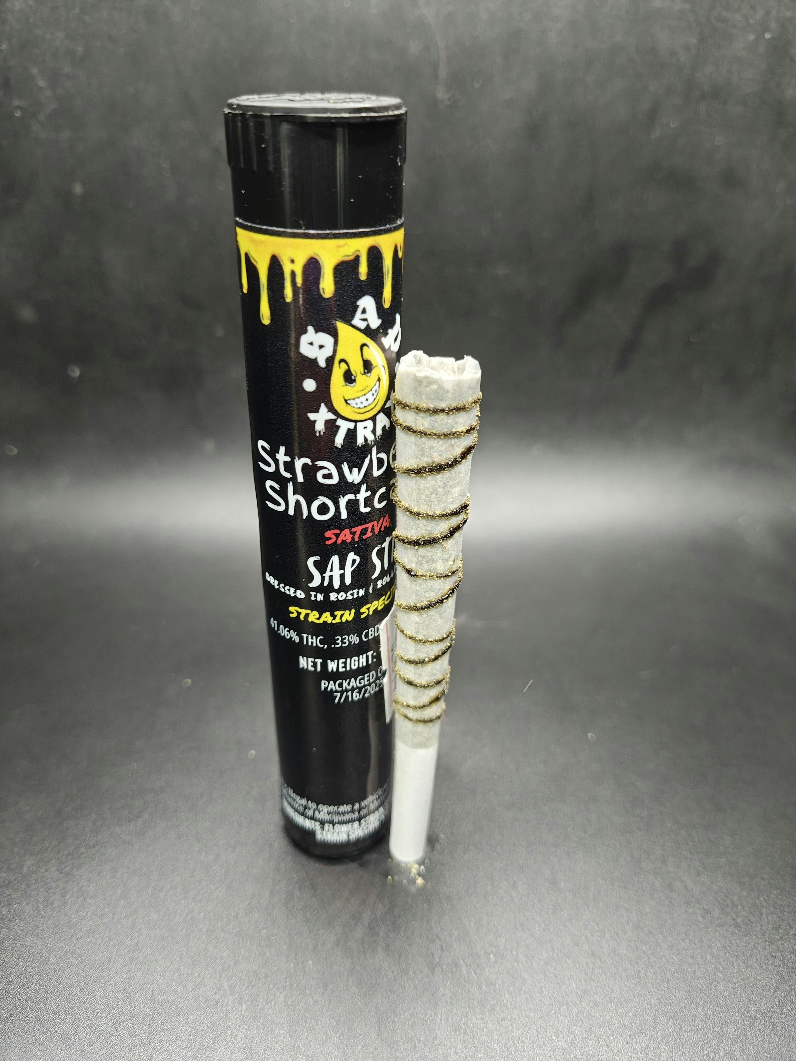 SAP XTRAX | SAP Stix | Strawberry Shortcake | Infused Joint | 1g
