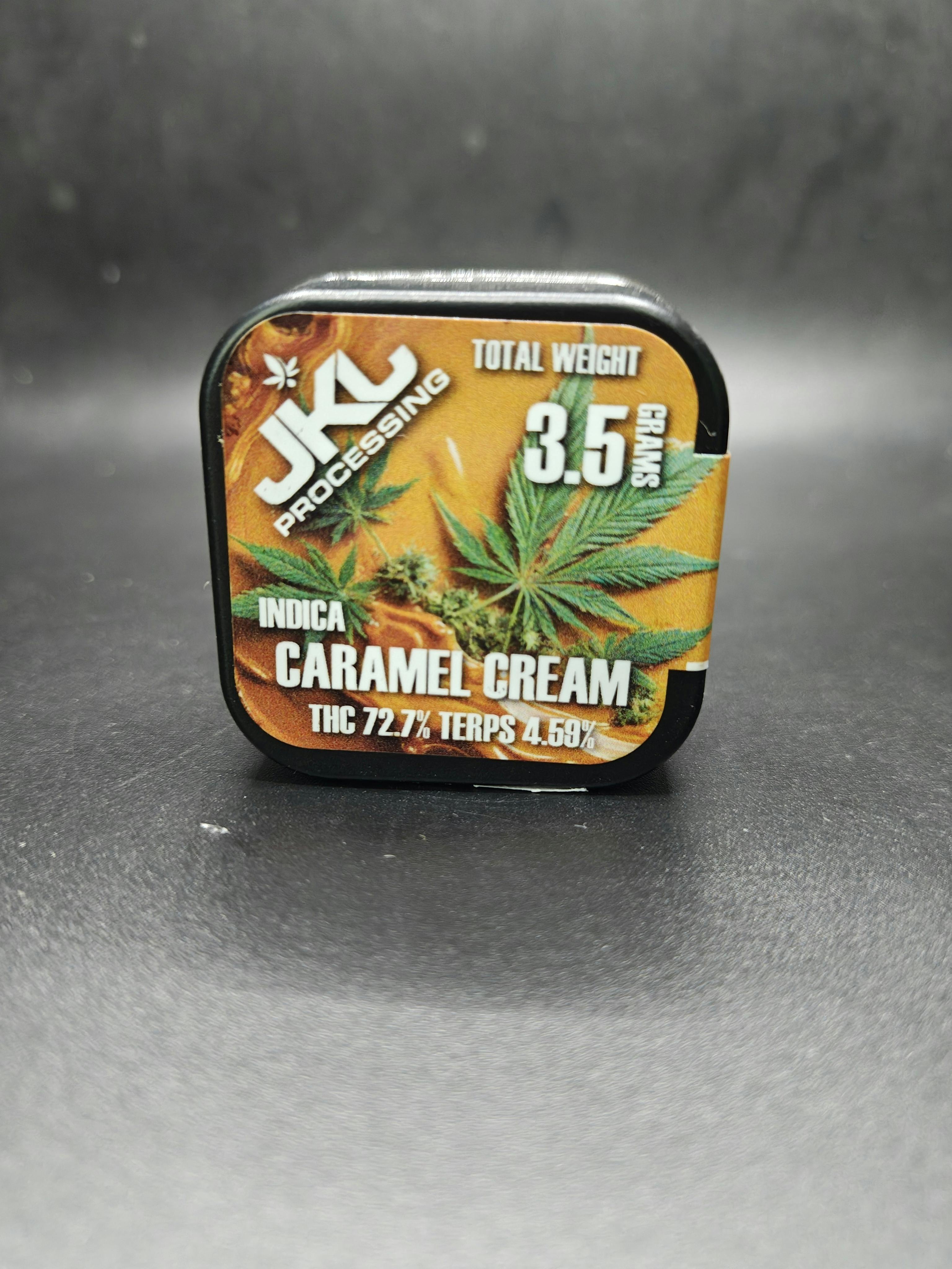 JKJ Processing - Caramel Cream - 3.5G Baller Concentrate Jar