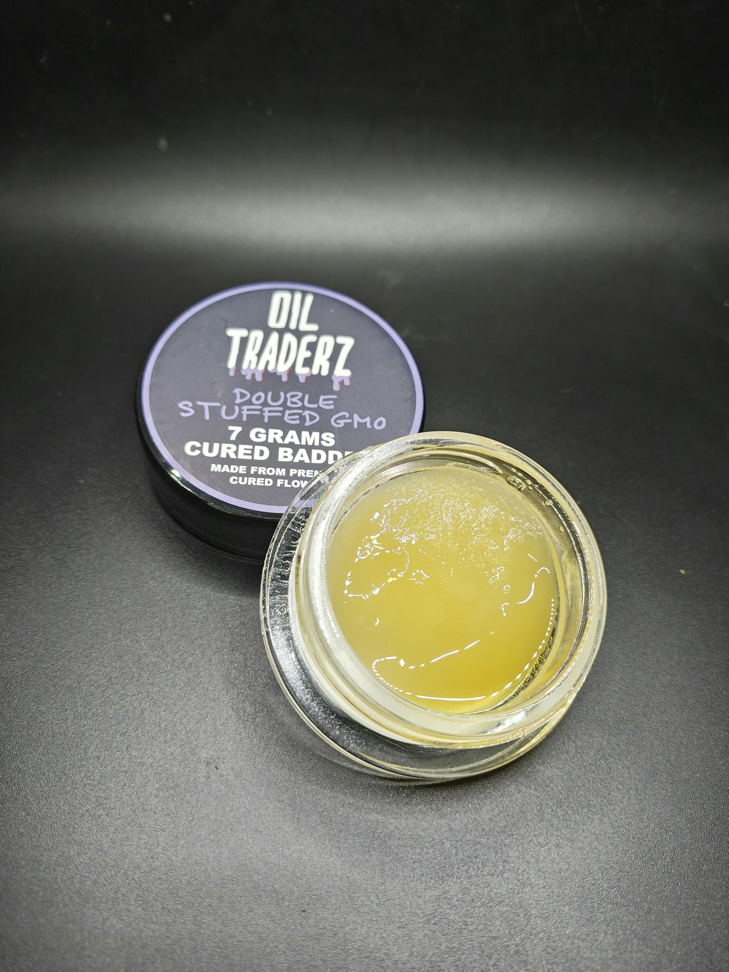7g Double Stuffed GMO Live Cake Badder - Oil Traderz (Indica)