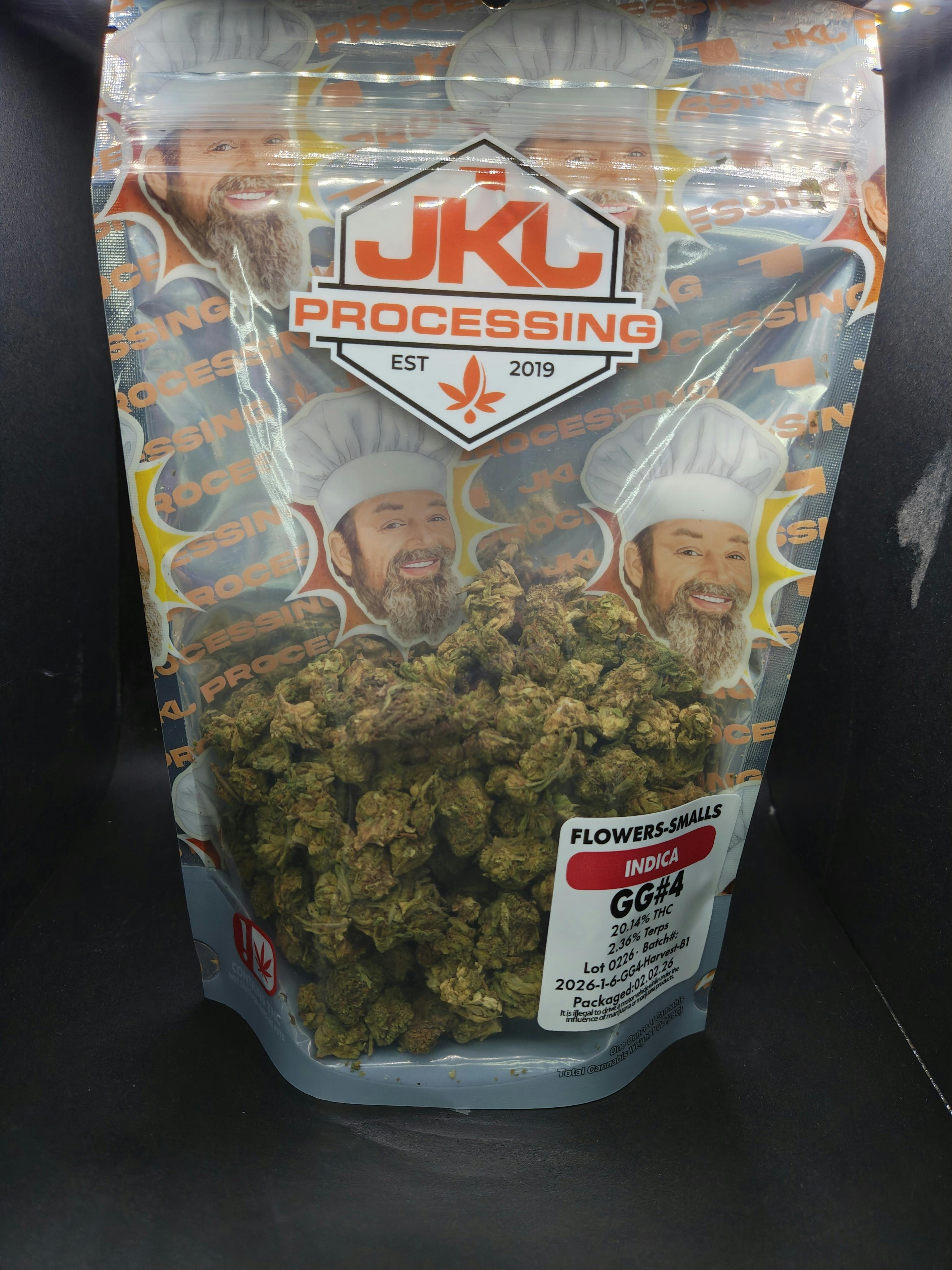 JKJ Processing - GG#4 - Pre-Pack Premium Smalls Ounce