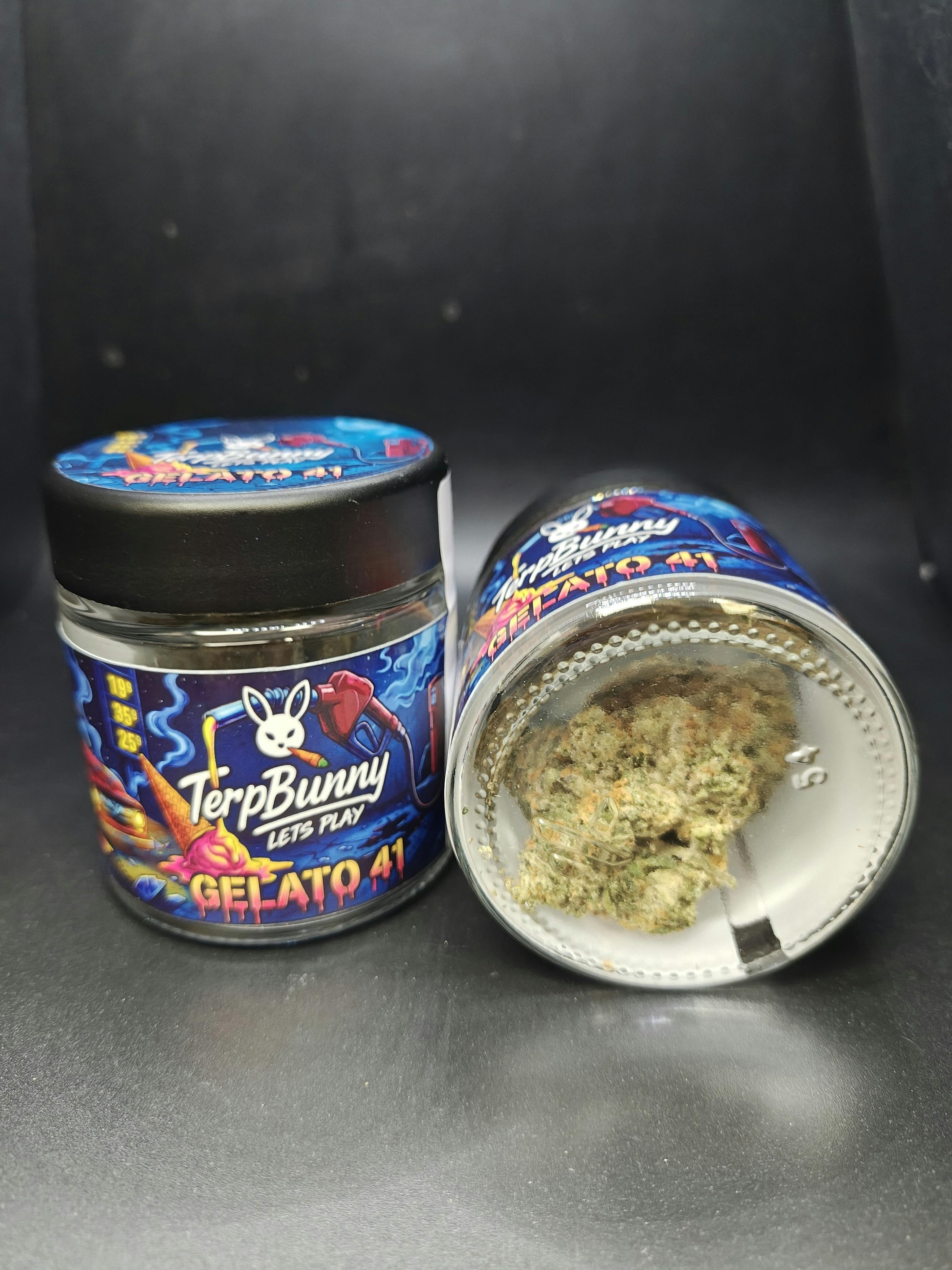 Terp Bunny- Gelato 41 -Top Shelf Pre-Pack Flower