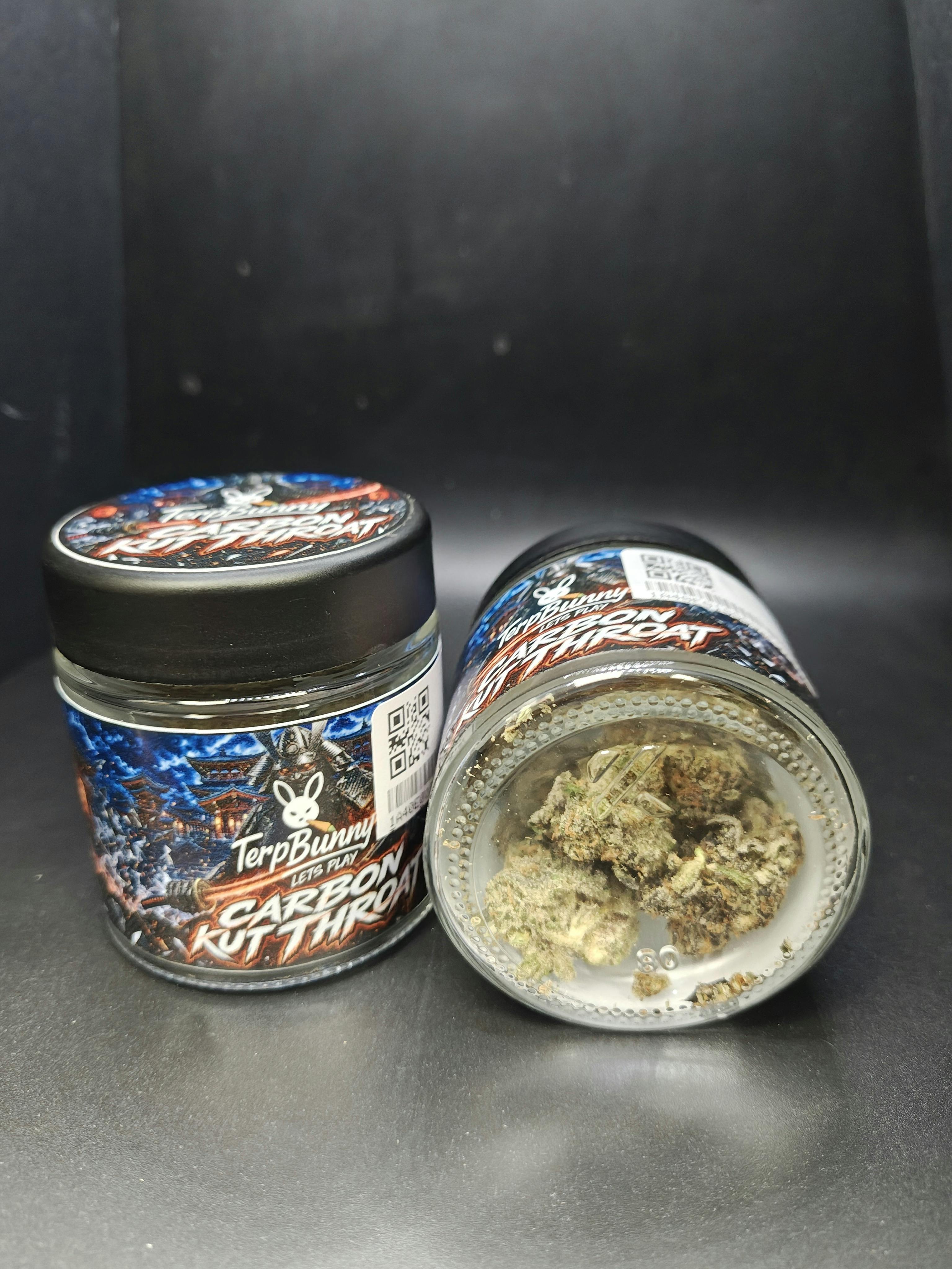 Terp Bunny- Carbon Kut Throat -Top Shelf Pre-Pack Flower