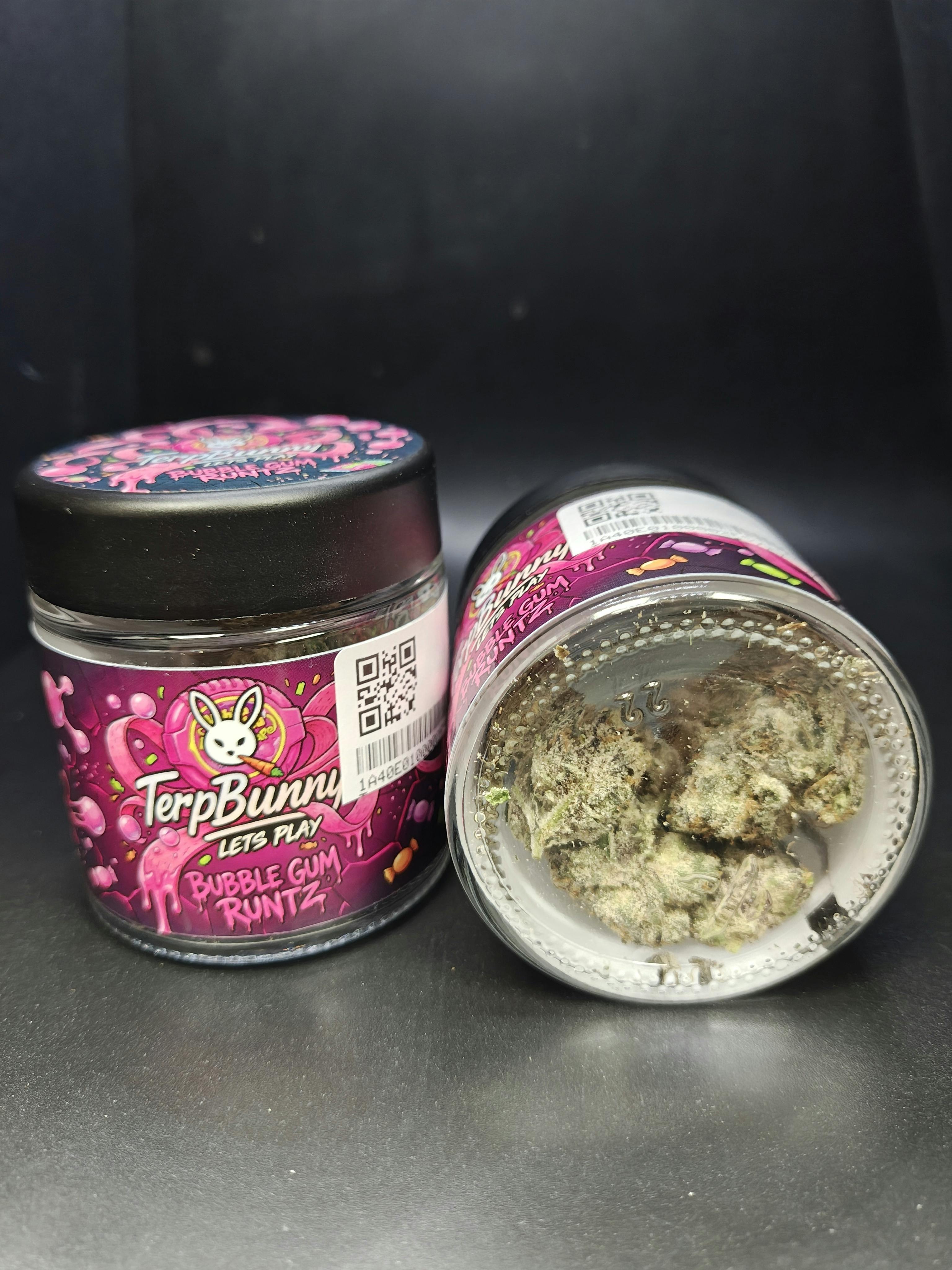 Terp Bunny- Bubble Gum Runtz -Top Shelf Pre-Pack Flower