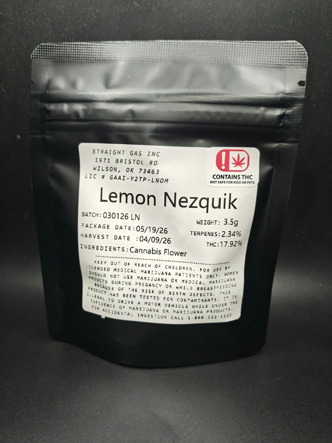 Space Panda - Lemon Nezquik - Discount Pre-Pack Flower