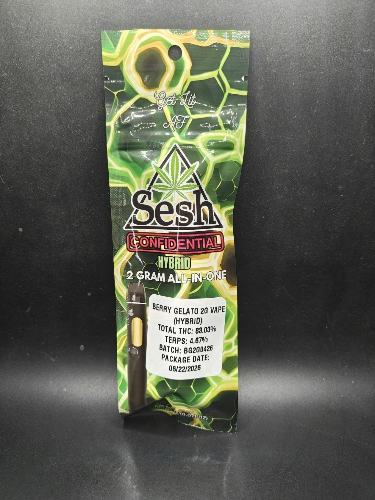 Berry Gelato | Disposable | 2g