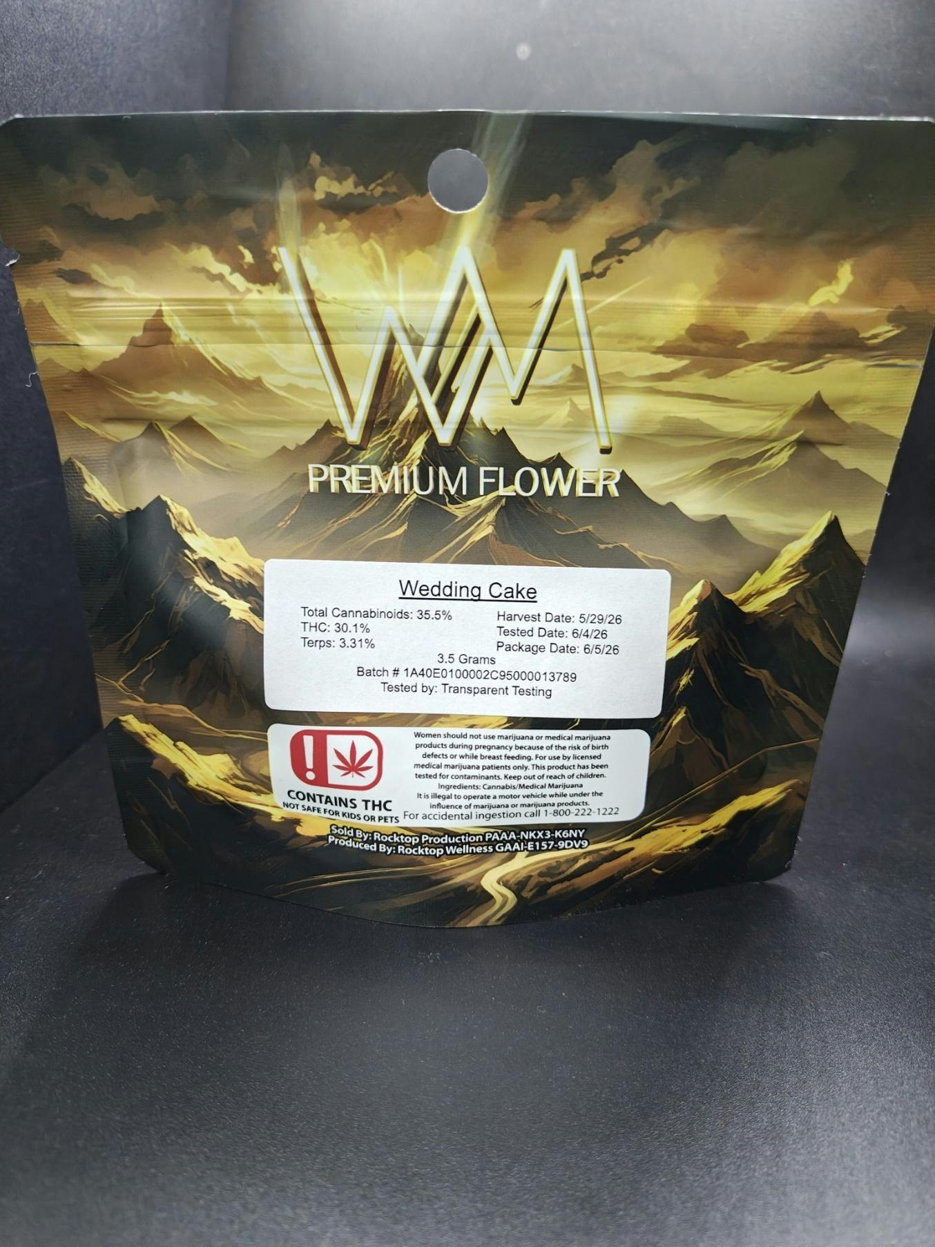 Rocktop - Wedding Cake - Discount Pre-Pack Flower