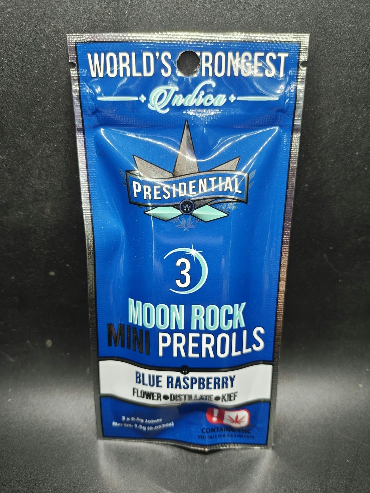 Blue Raspberry | Moon Rock Infused Minis | 0.5g each | 3pk