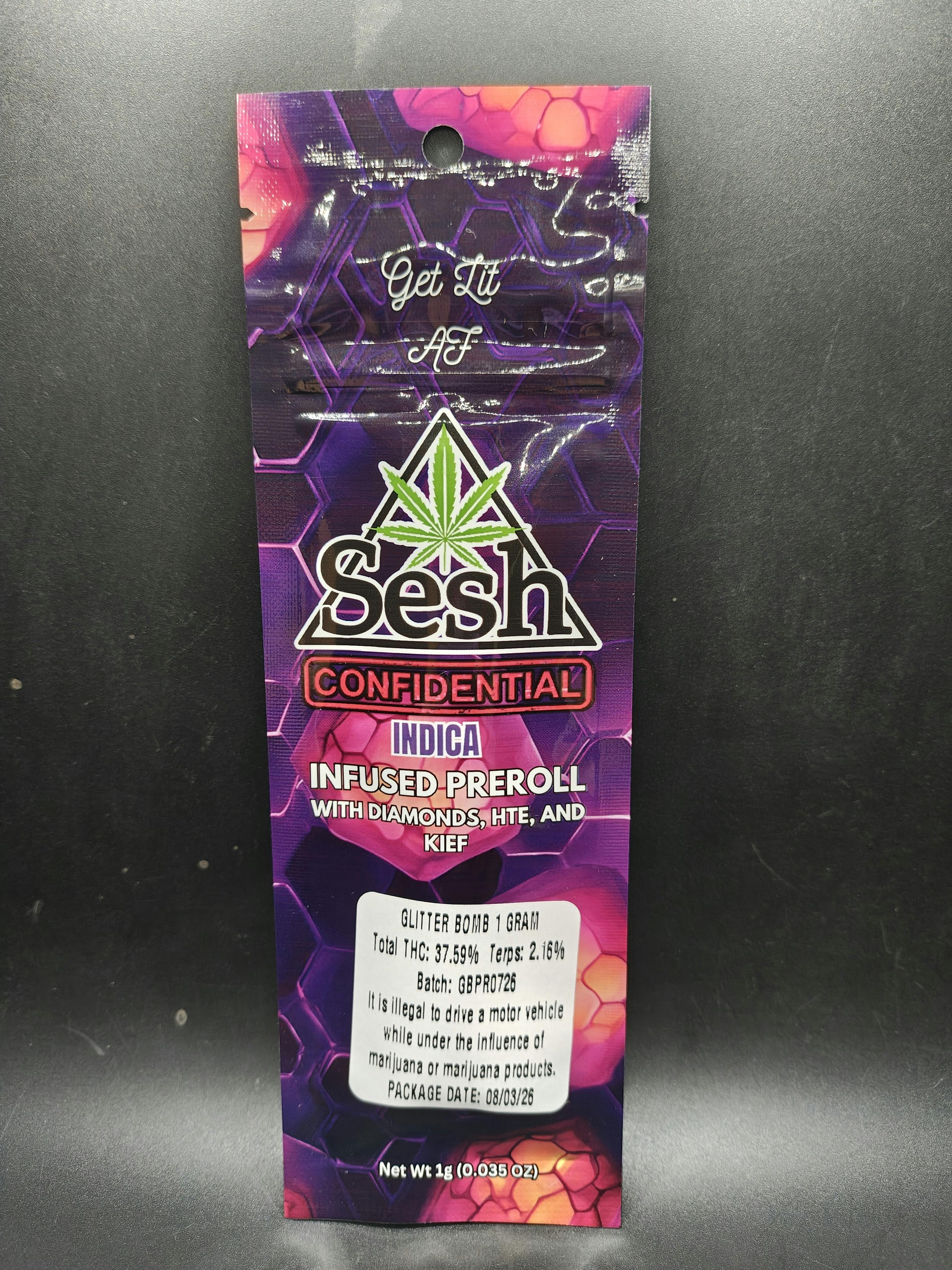 Sesh Confidential Glitter Bomb