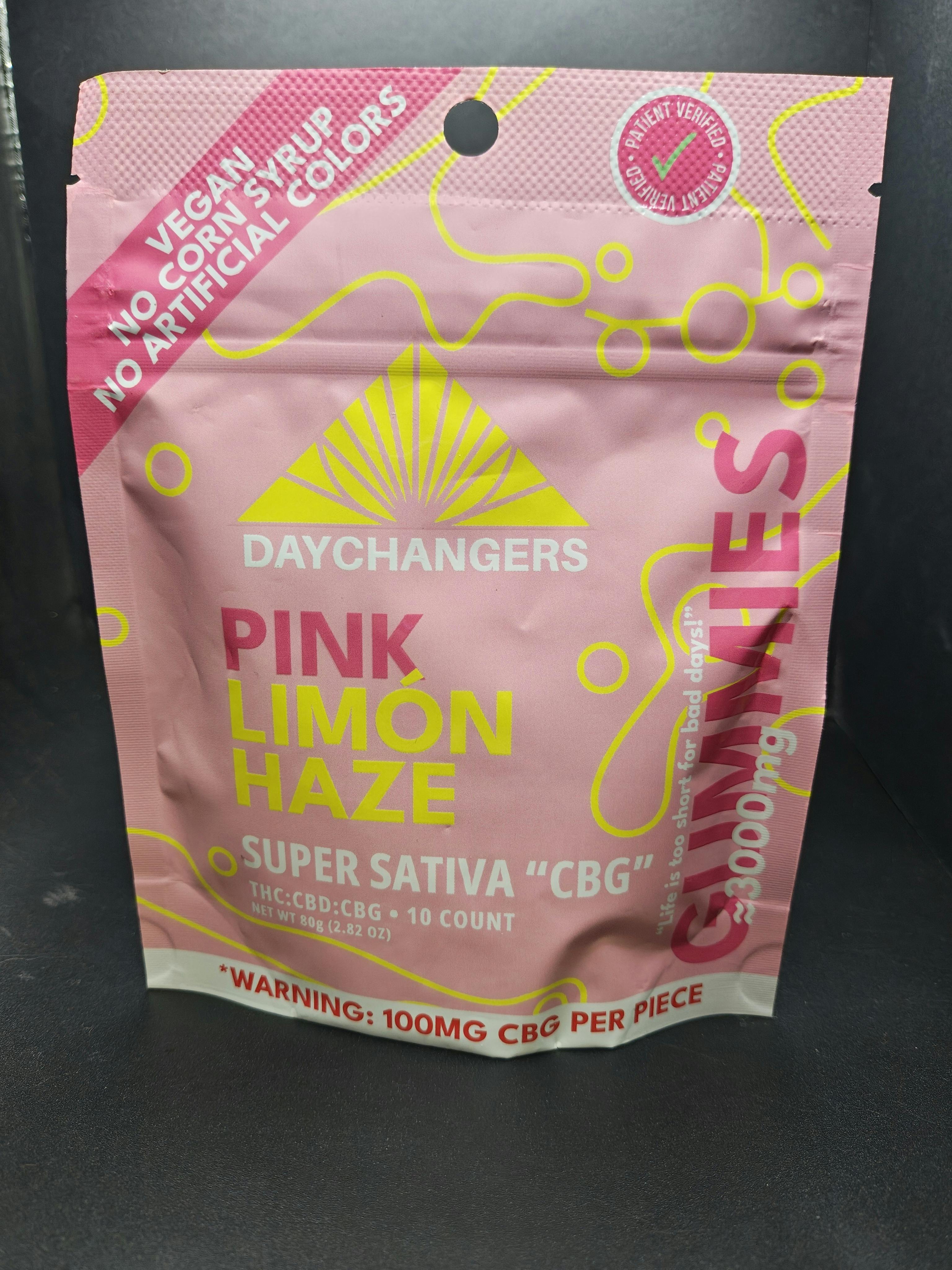 Day Changers | Pink Limon Haze Gummies (10ct.) | 3000mg