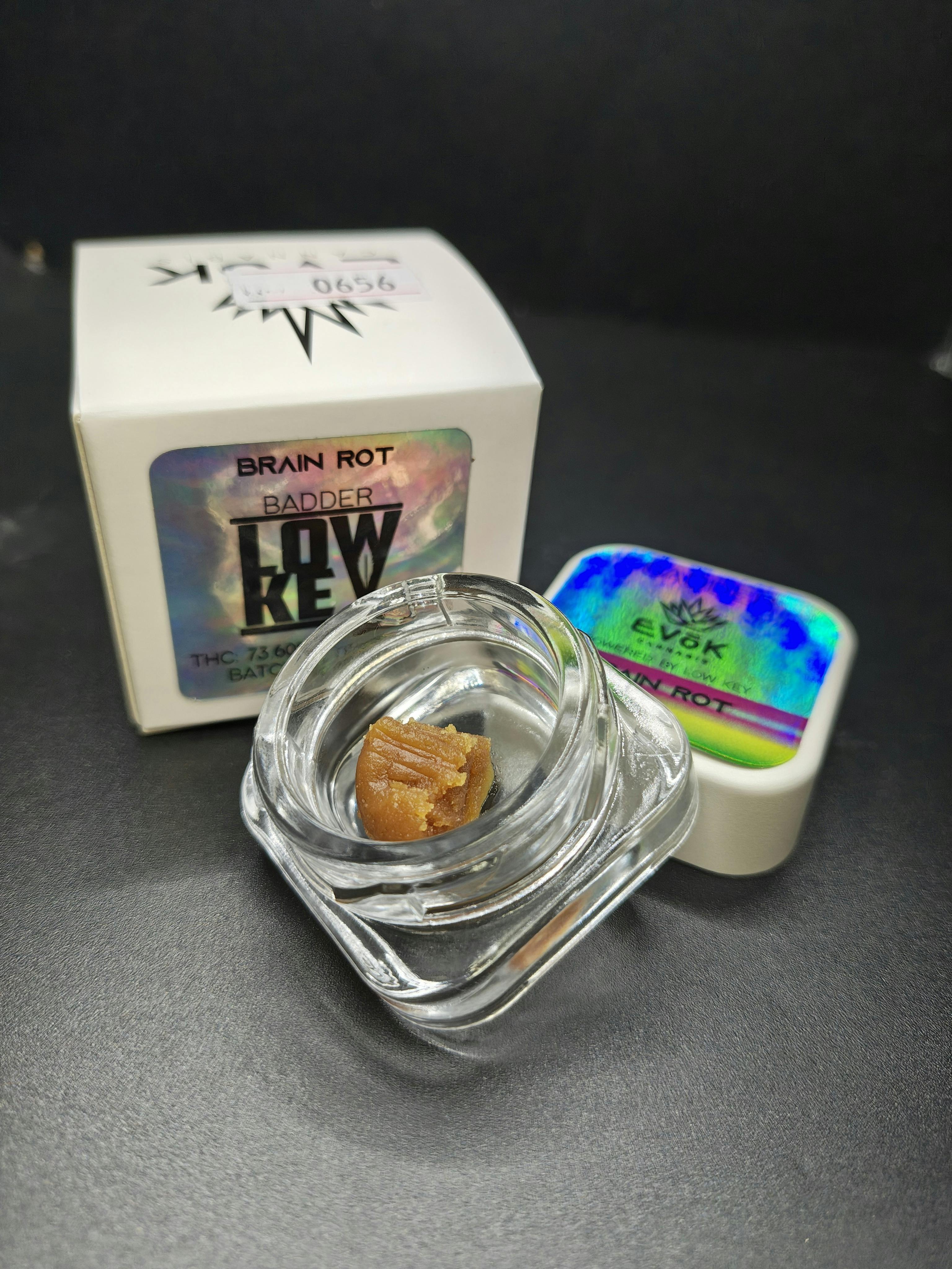 Evok - Brain Rot - 1G Badder Concentrate Jar (12G/$86.20)