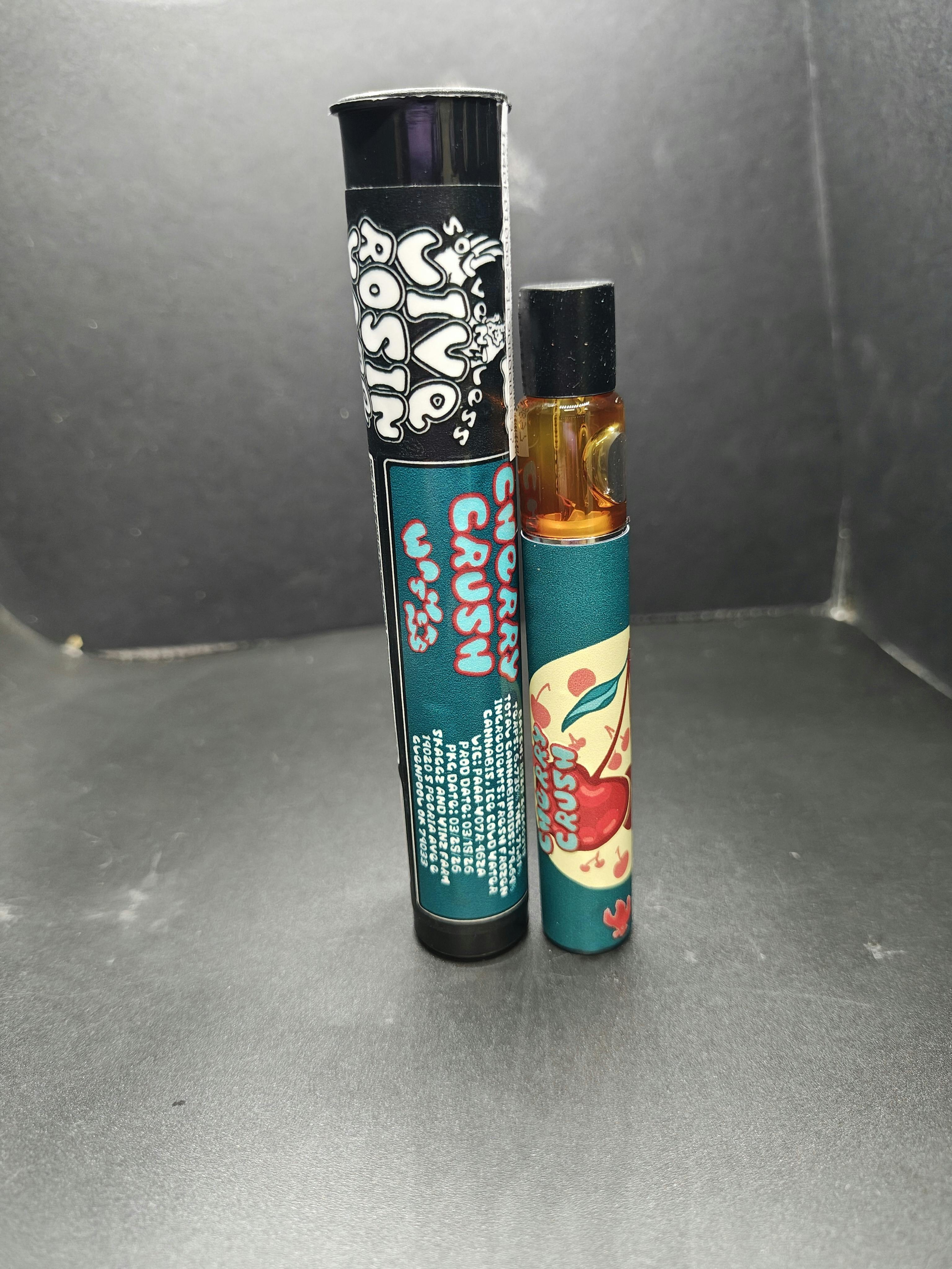 Cherry Crush | Solventless | Rosin | 1g Disposable