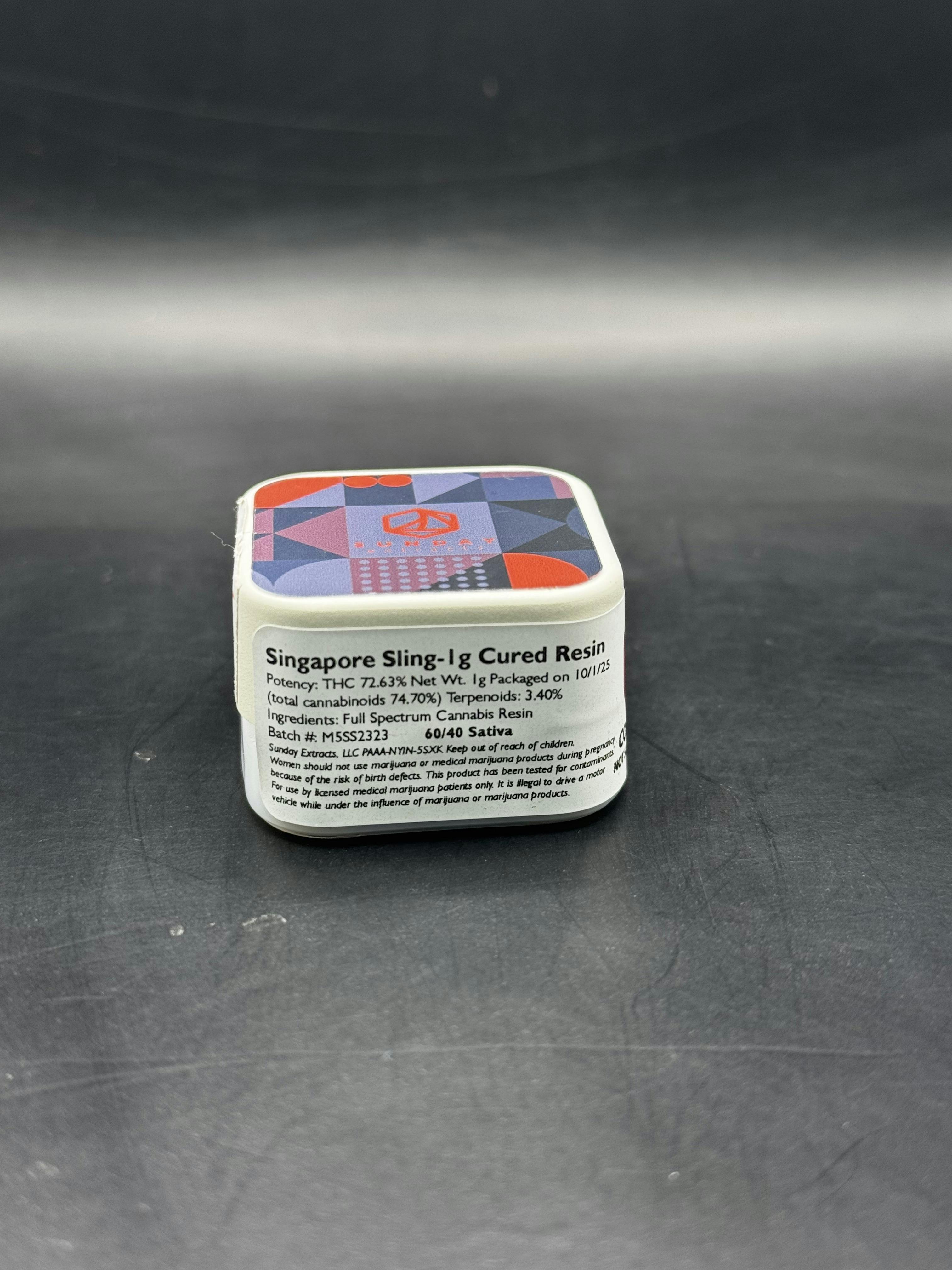 Sunday Extracts - Singapore Sling - 1G Concentrate (12G/$86.20)