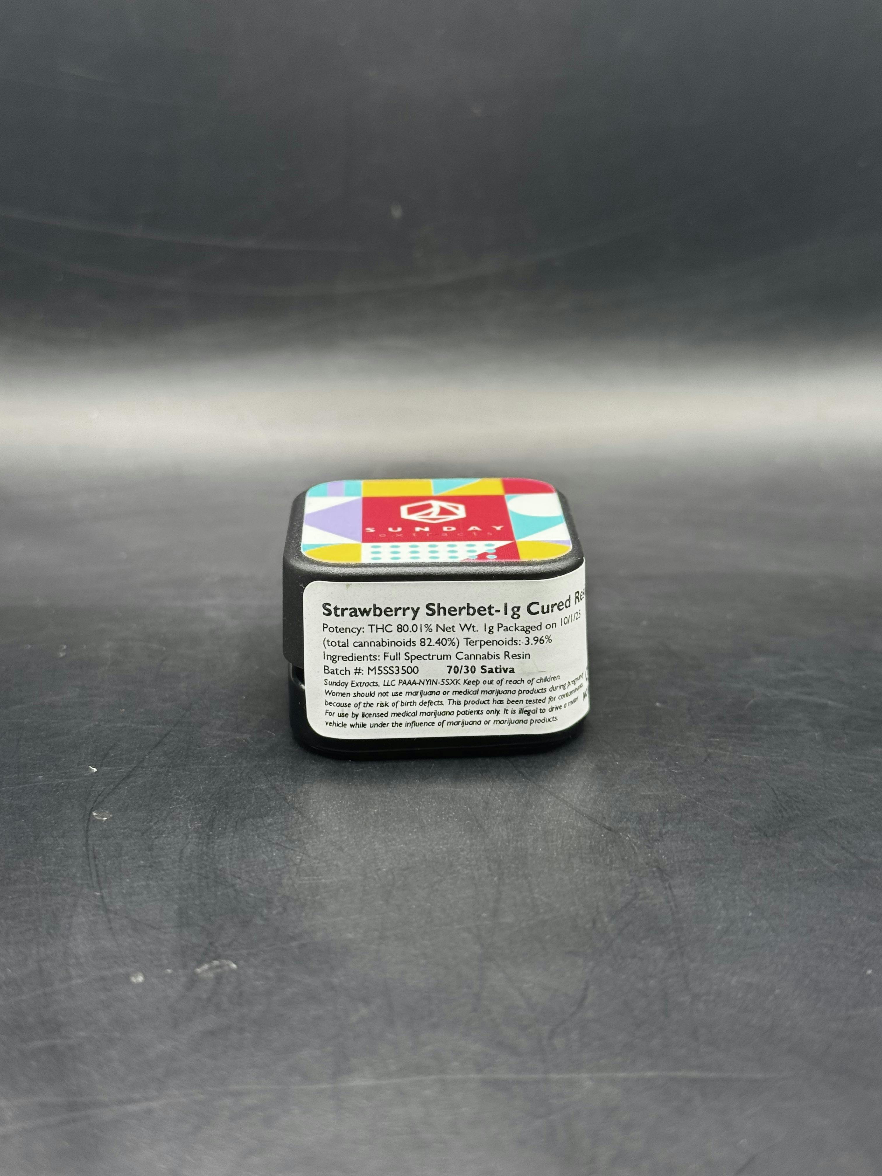 Strawberry Sherbet | Cured Resin | 1g