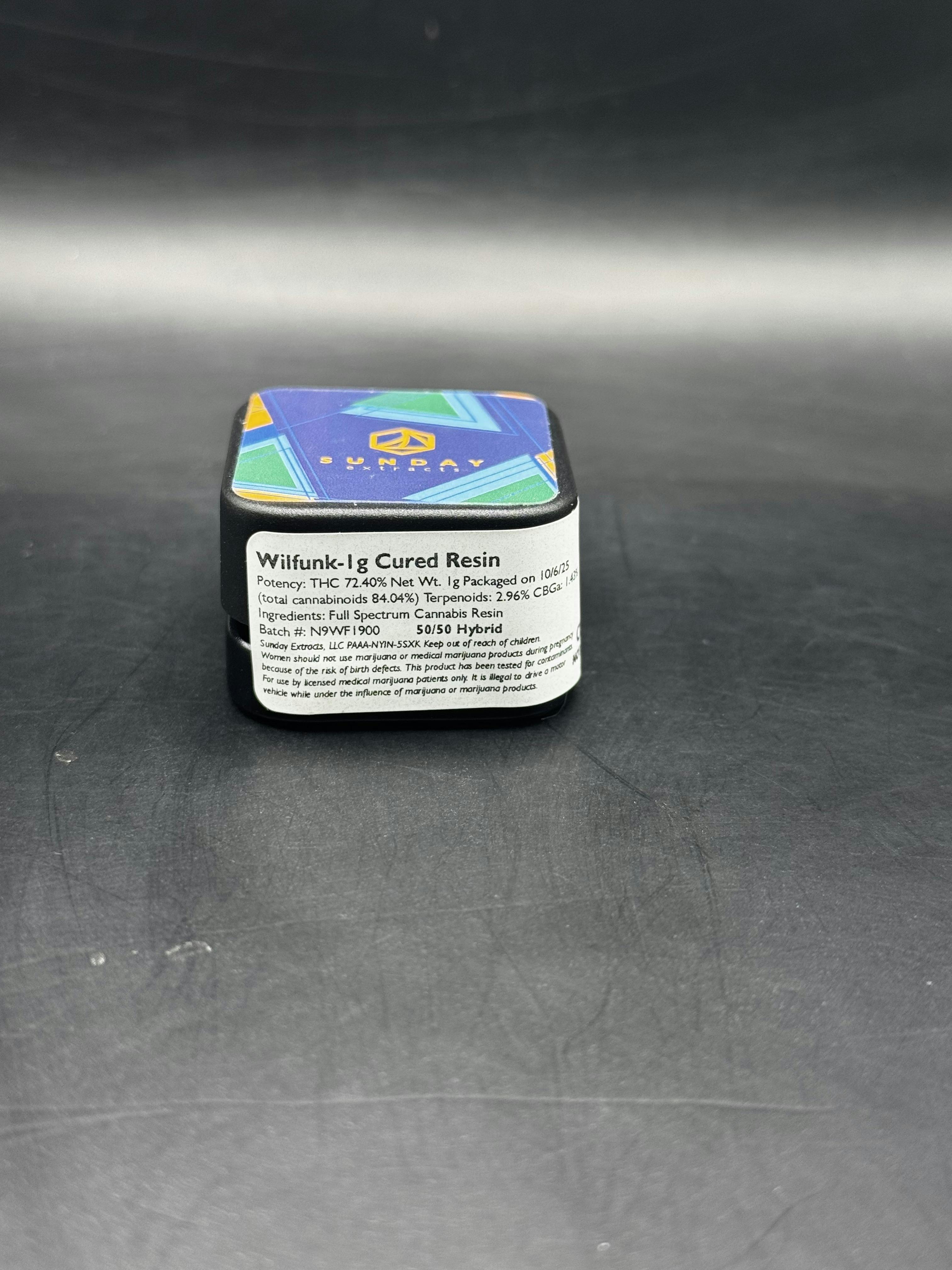 Sunday Extracts - Wilfunk - 1G Concentrate (12G/$86.20)