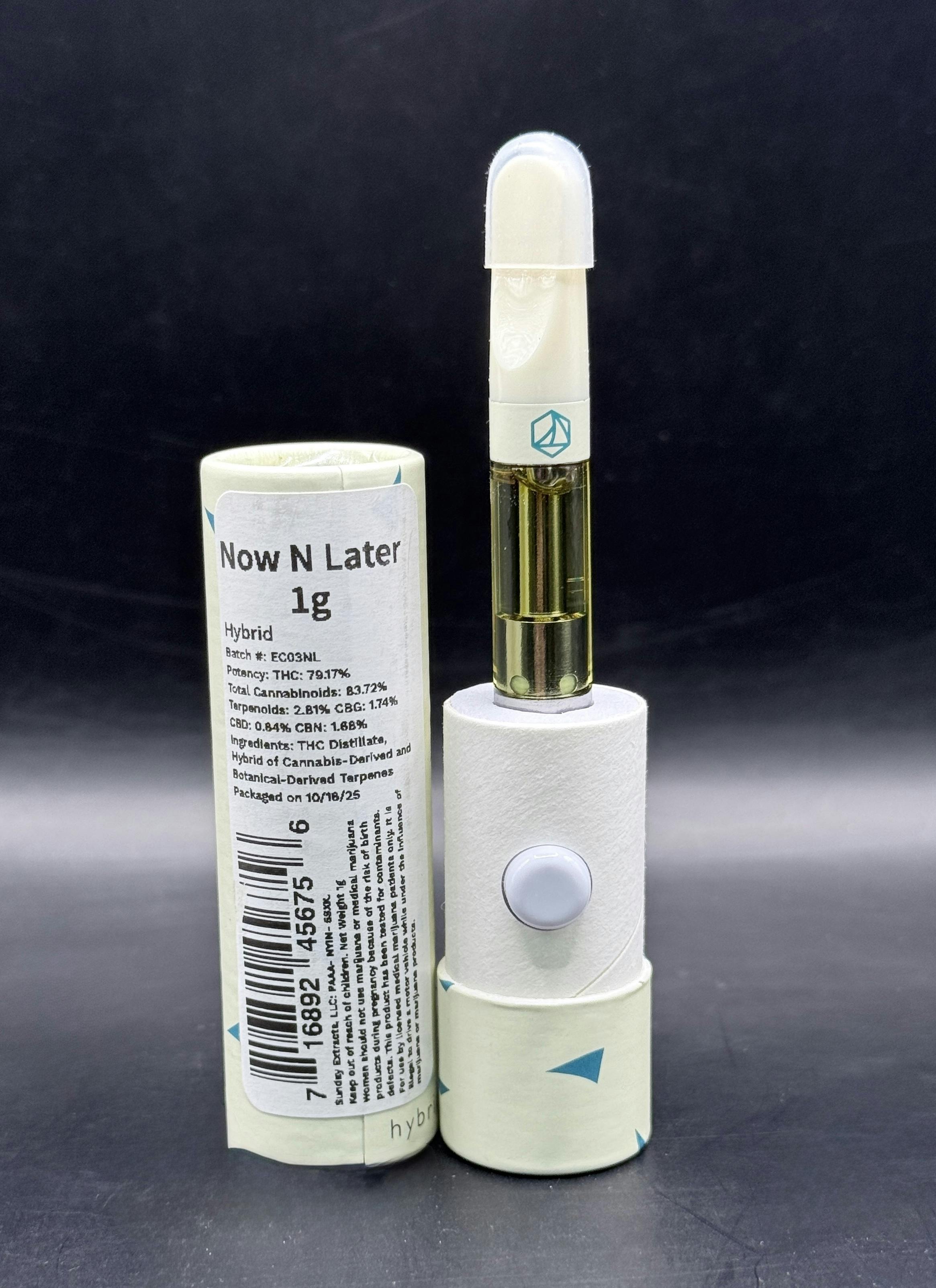 Now N Later | Cartridge | 1g