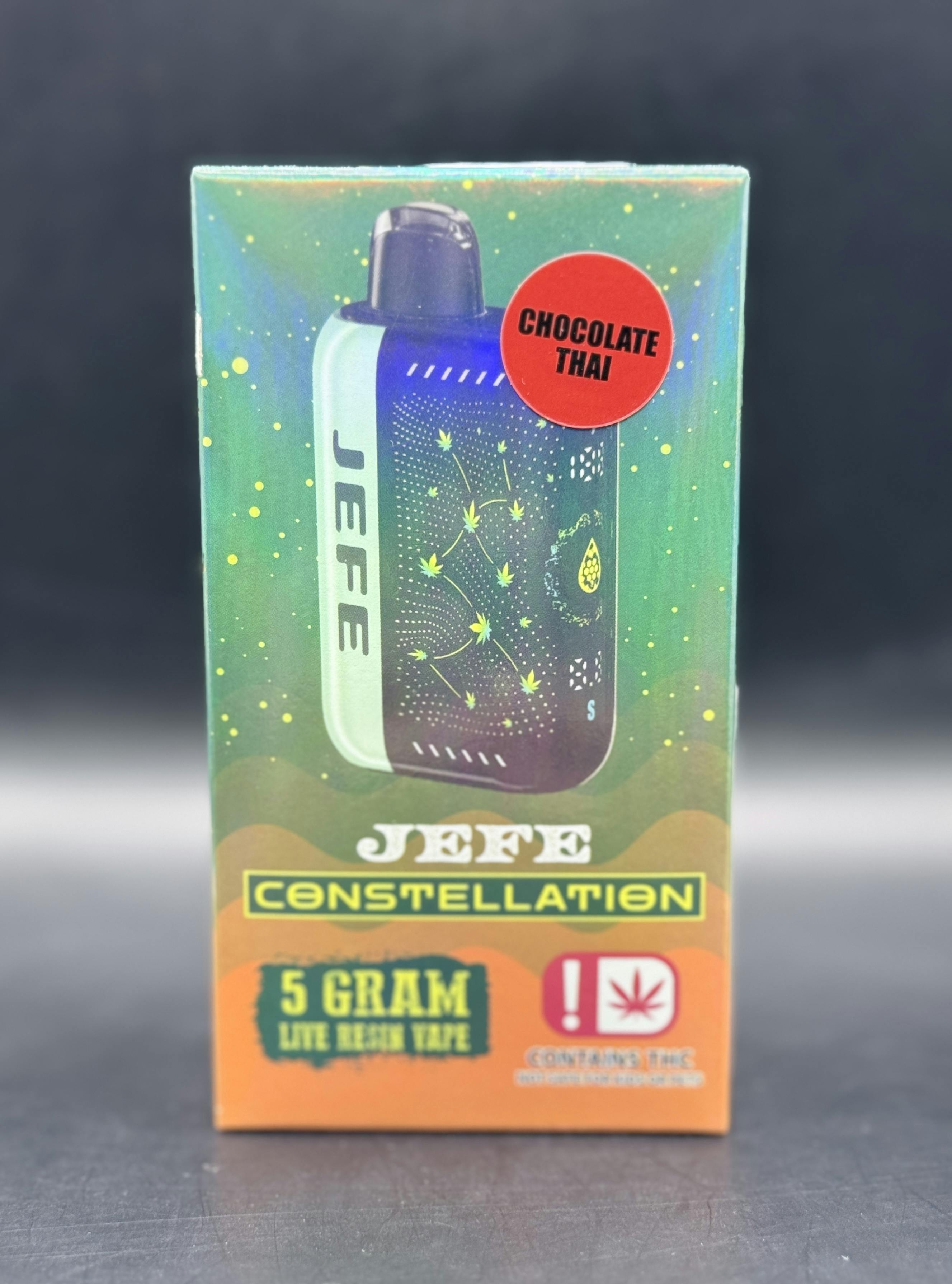 Jefe Constellation - Chocolate Thai - 5G Live Resin Disposable