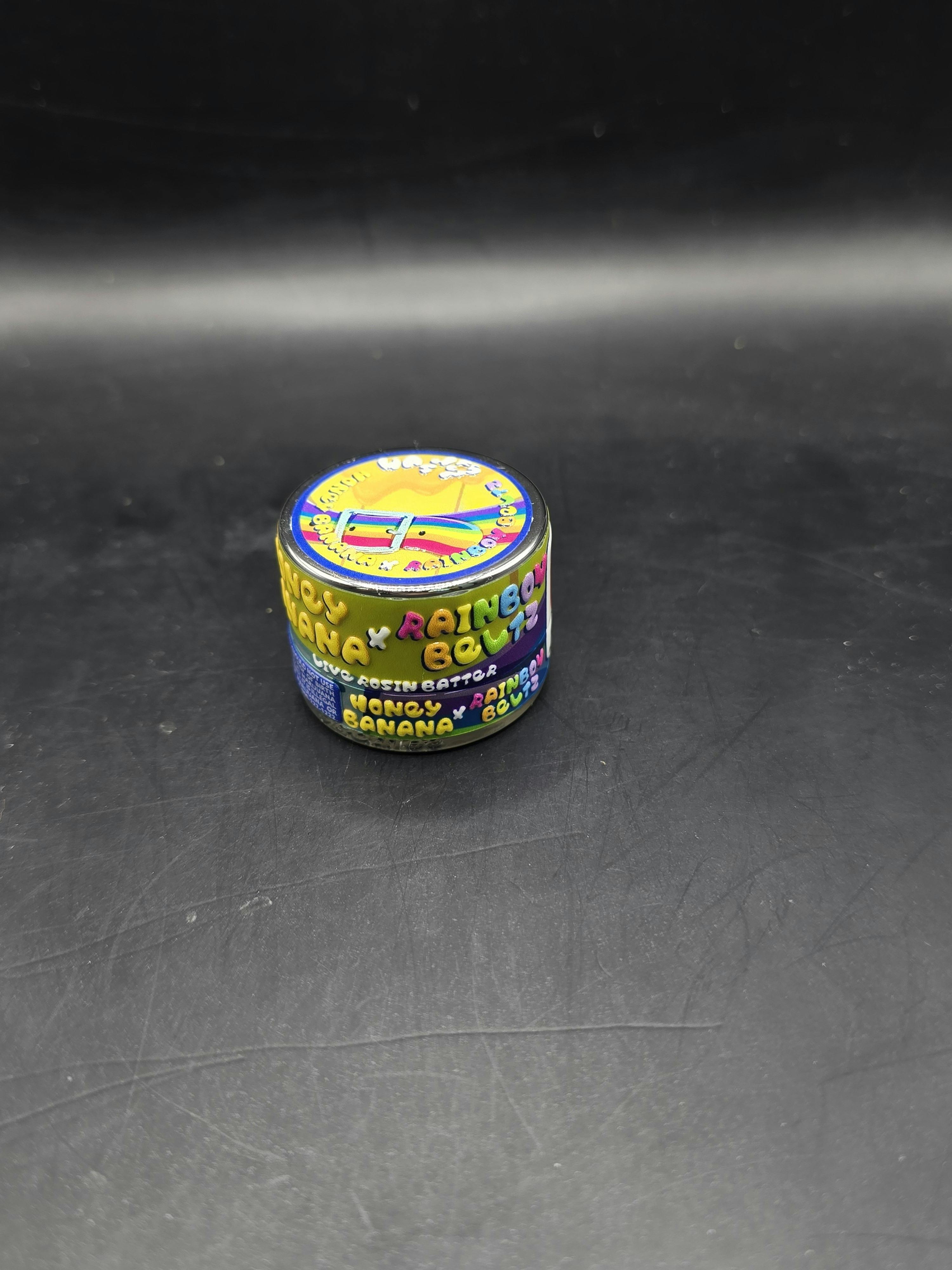 Washers - Honey Banana - 1G Live Rosin Concentrate Jar
