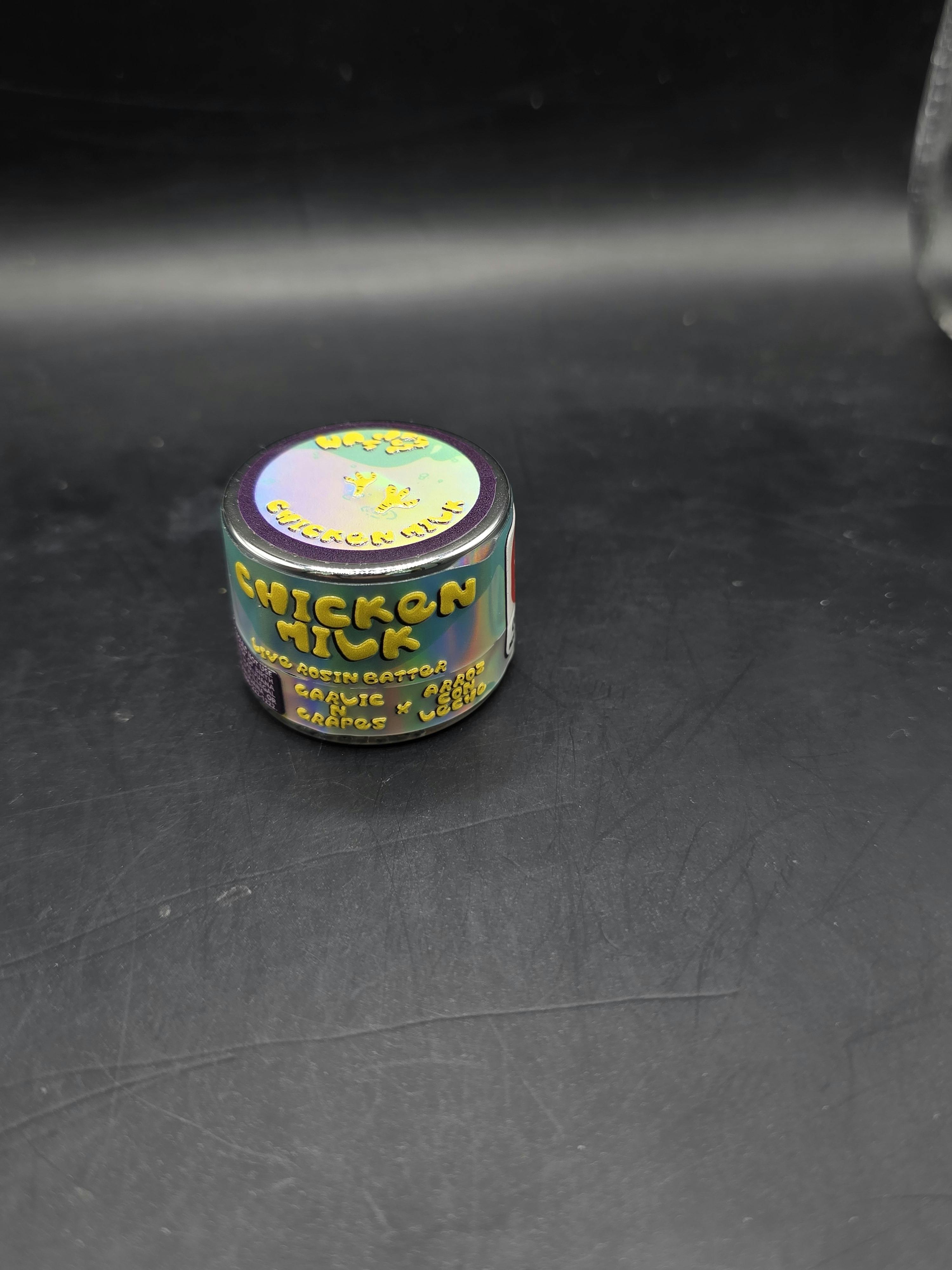 Washers - Chicken Milk - 1G Live Rosin Concentrate Jar