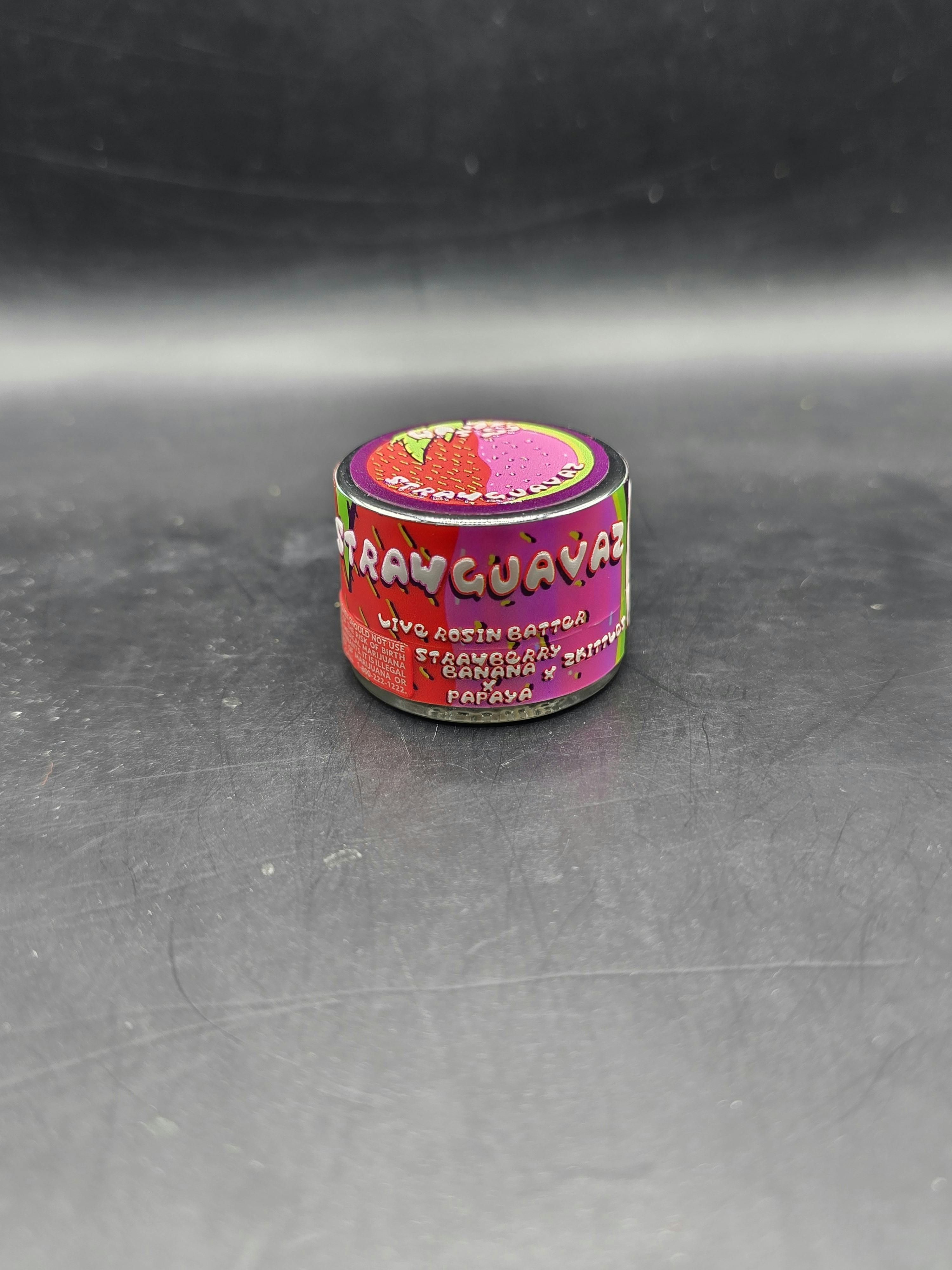 StrawGuavas | Solventless | Rosin | 1g