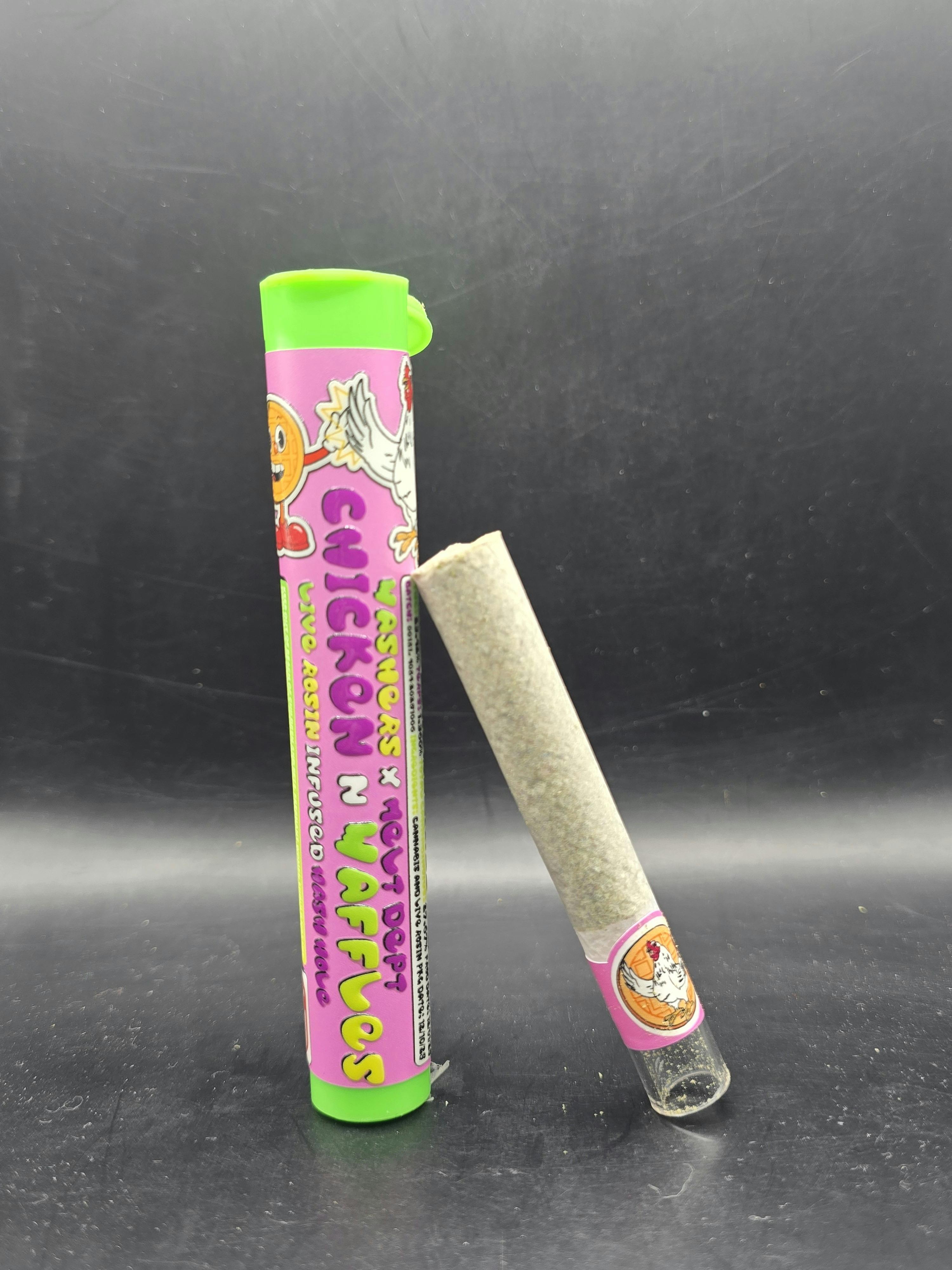 Washers - Jelly Doughnut x Chem T - 2.5G Rosin Infused Pre Roll