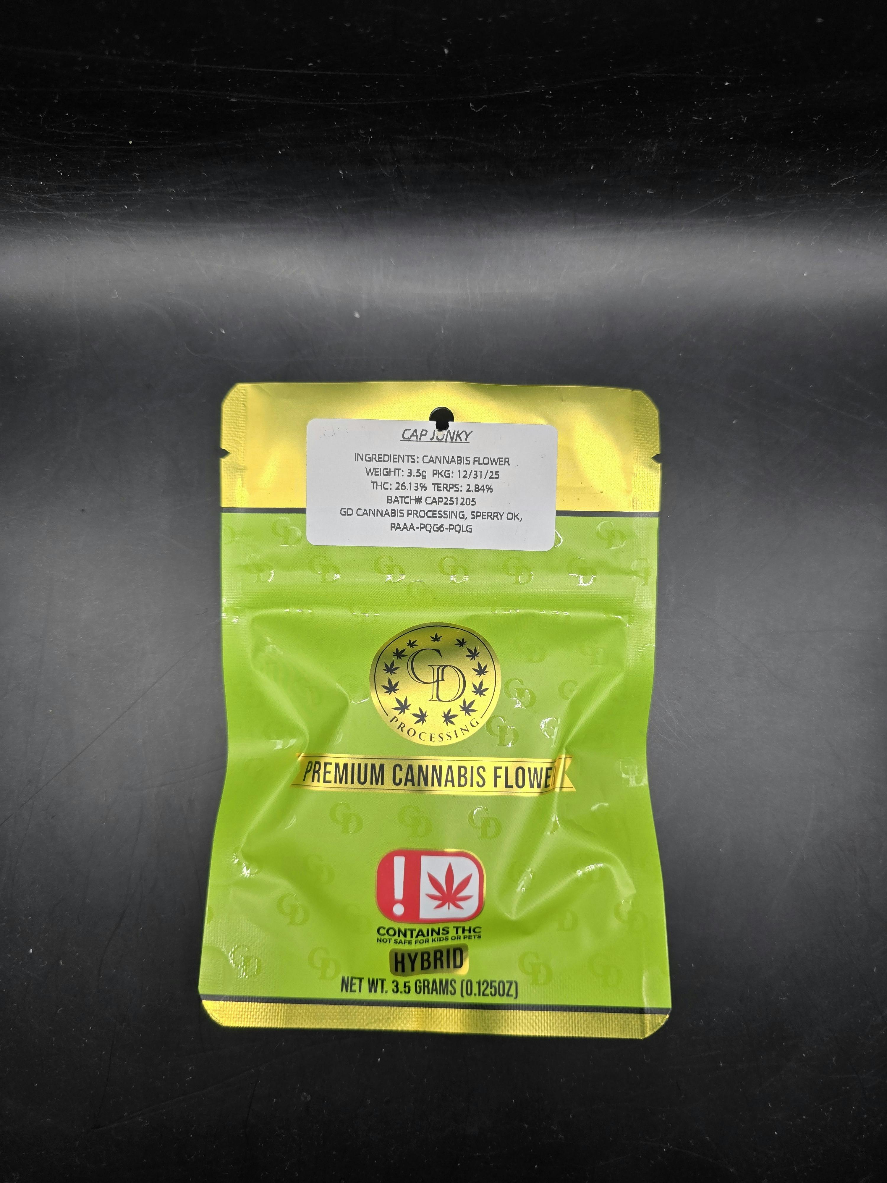 GD Processing - Cap Junky - Discount Pre-Pack Flower