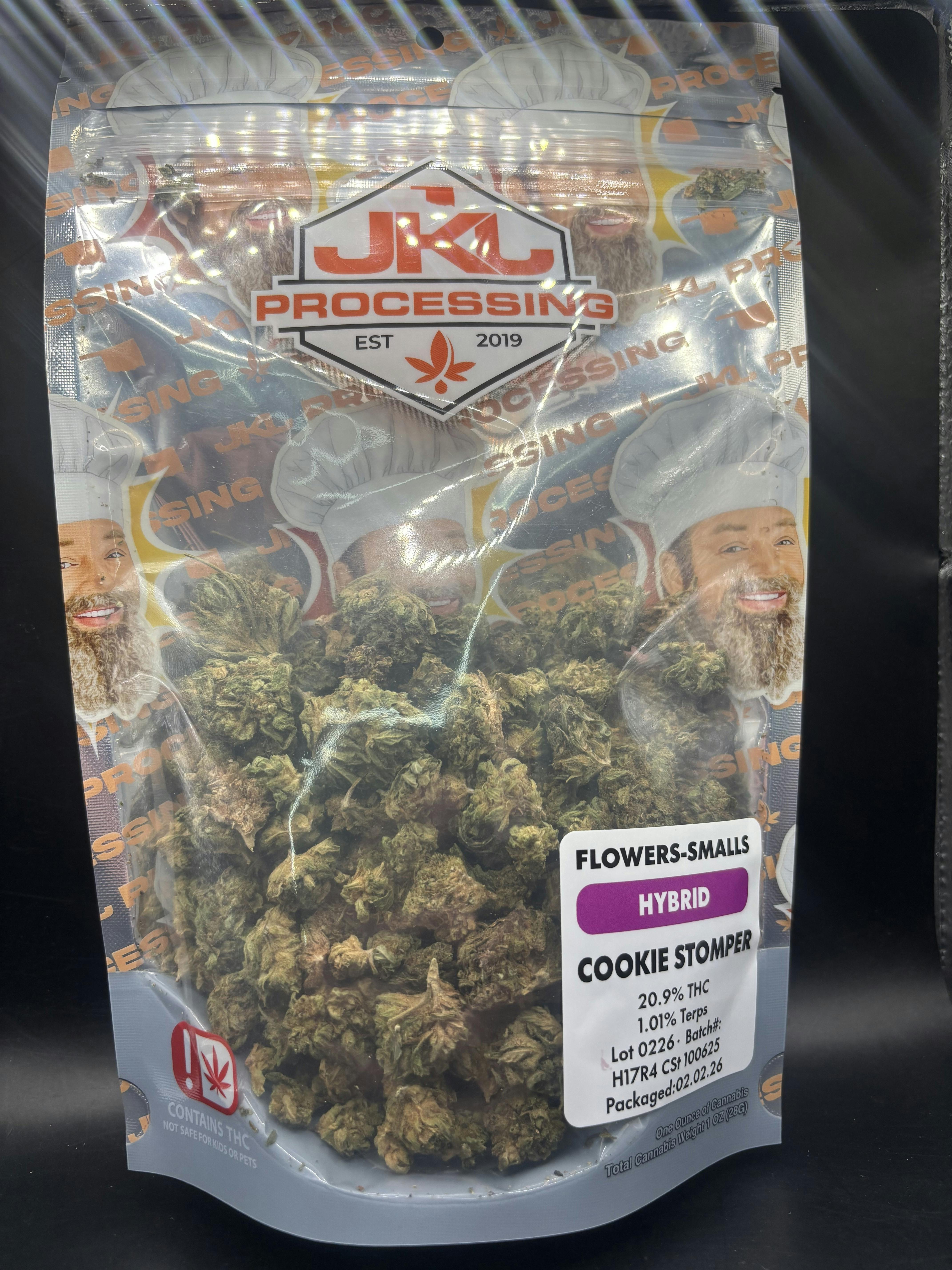 JKJ Processing - Cookie Stomper - Pre-Pack Premium Smalls Ounce