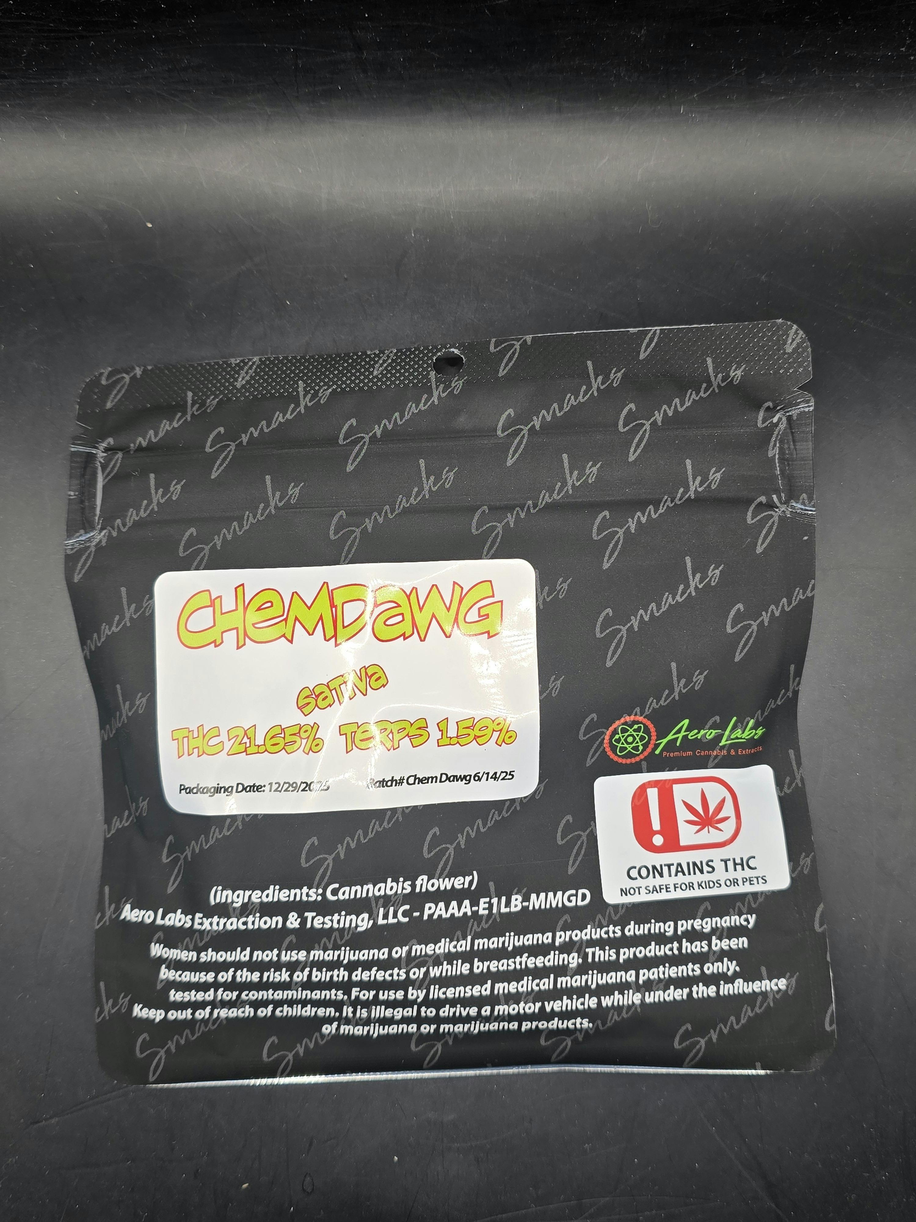 Aero Labs - Chem Dawg - Discount Pre-Pack Flower
