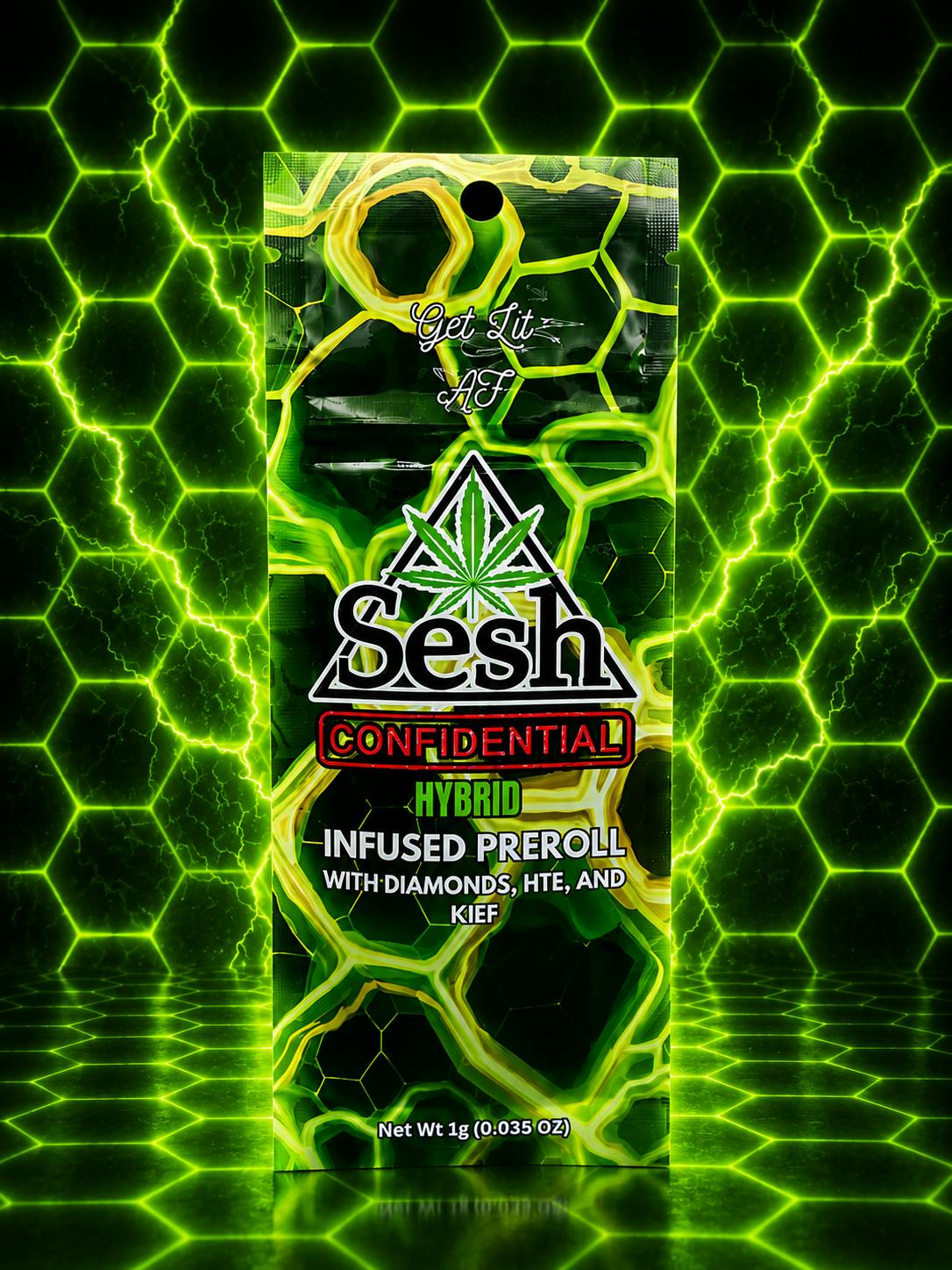 Sesh Confidential- Biscotti- 1G Infused Preroll (5G/$20)