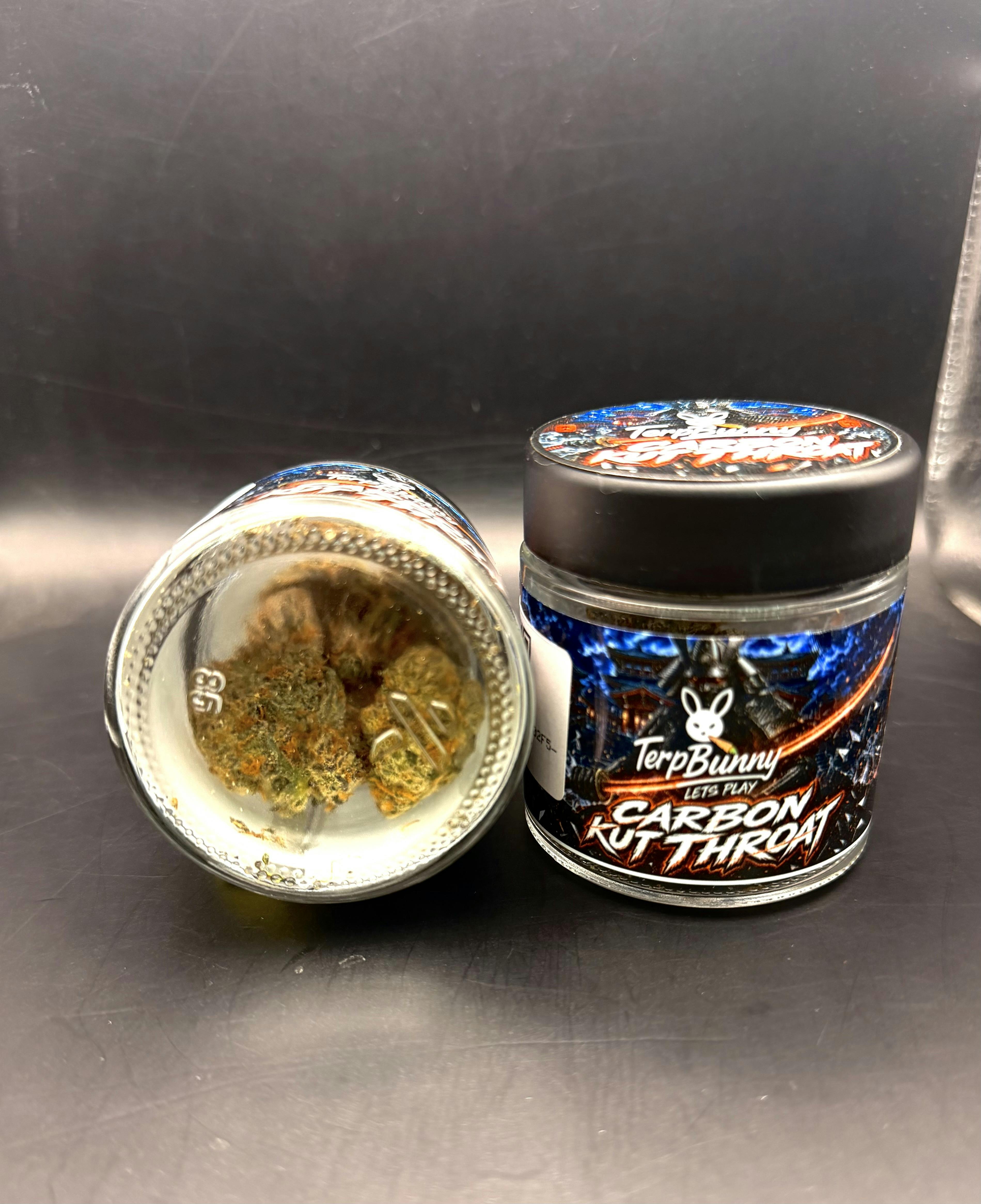 Terp Bunny - Carbon Kut Throat - Top Shelf Pre-Pack Flower