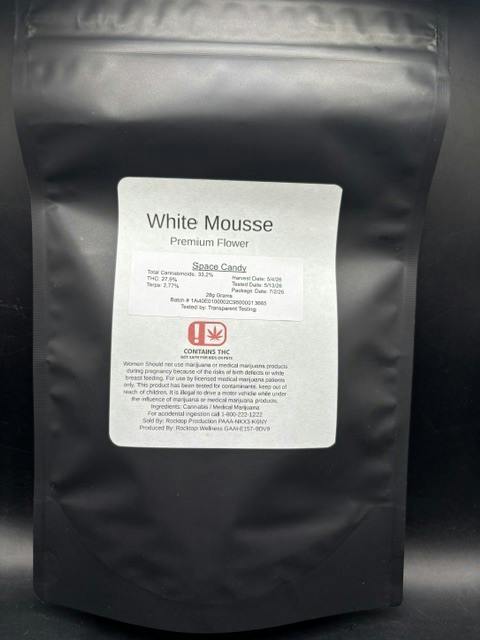 White Mousse - Space Candy - Pre-Pack Premium Smalls Ounce