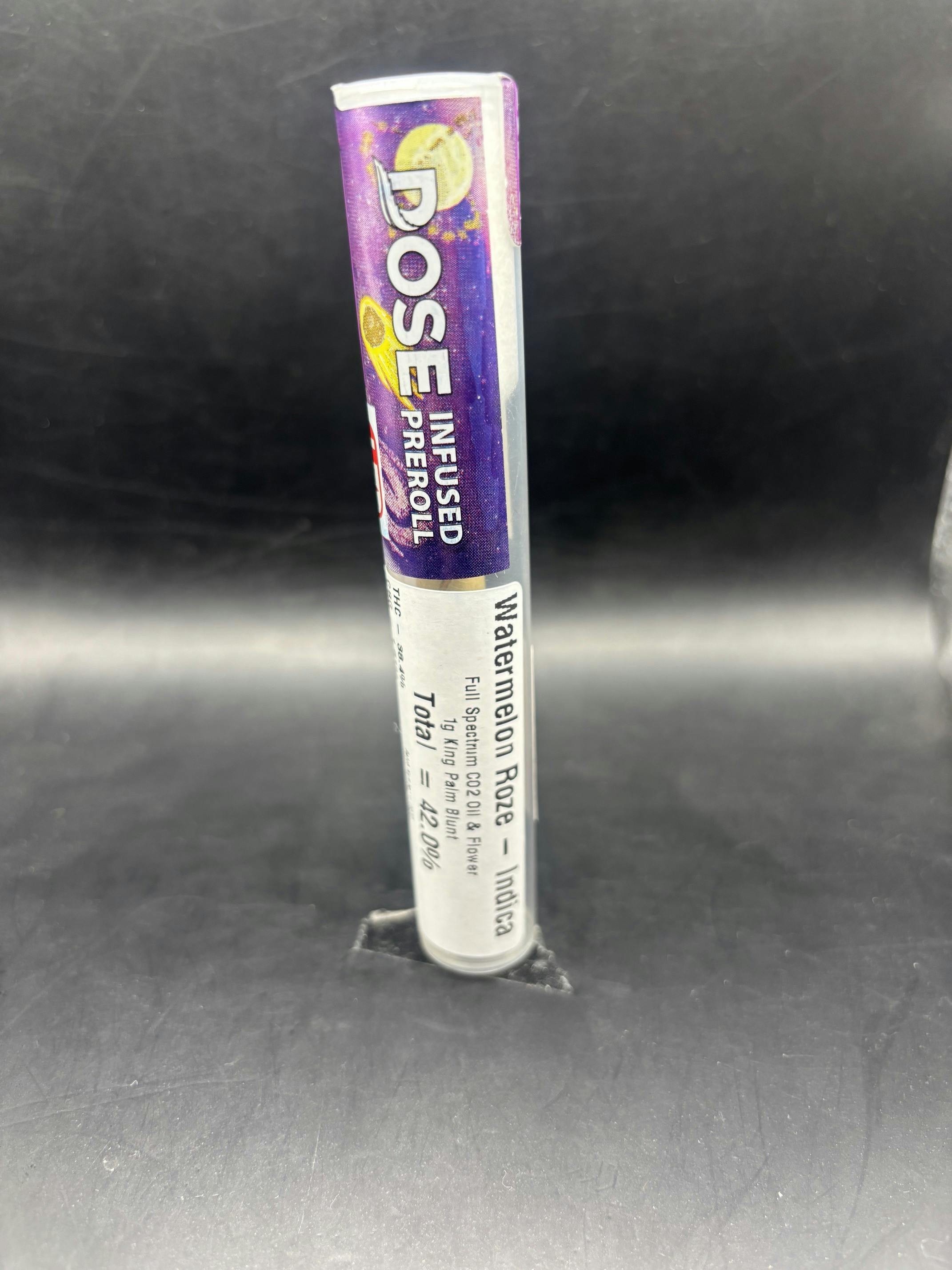 Dose - Watermelon Roze - 1G Full Spectrum Infused King Palm