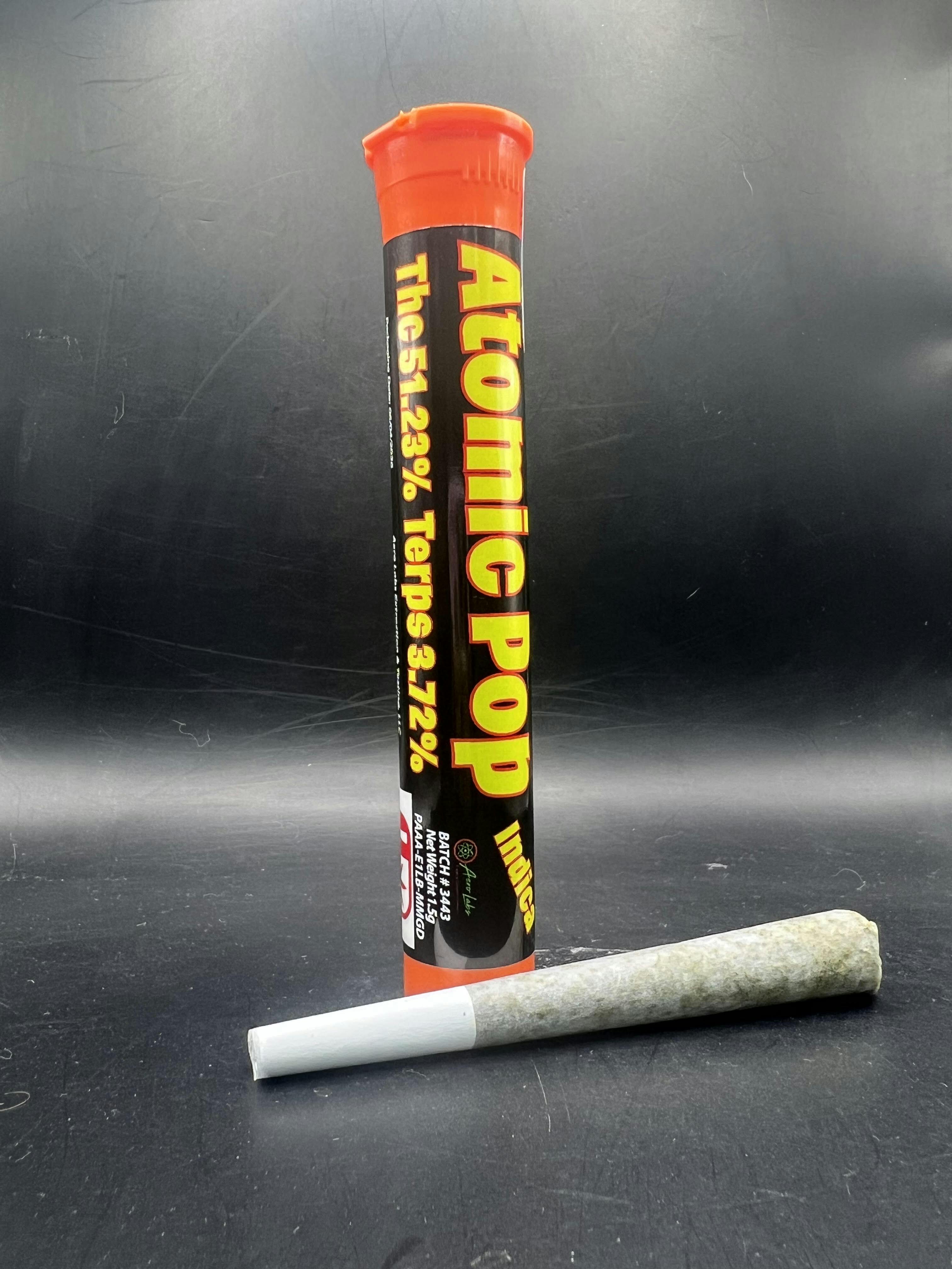 Dr Dank- Atomic Pop- 1.5g Co2 Oil Infused Pre Roll