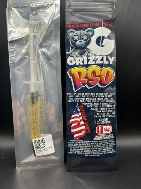 Grizzly - Monkey Bread - R.S.O Syringe 1g