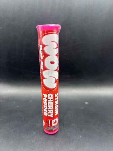 WOW - Cherry Popper - Diamond x Hash Oil Infused 2G Pre-roll