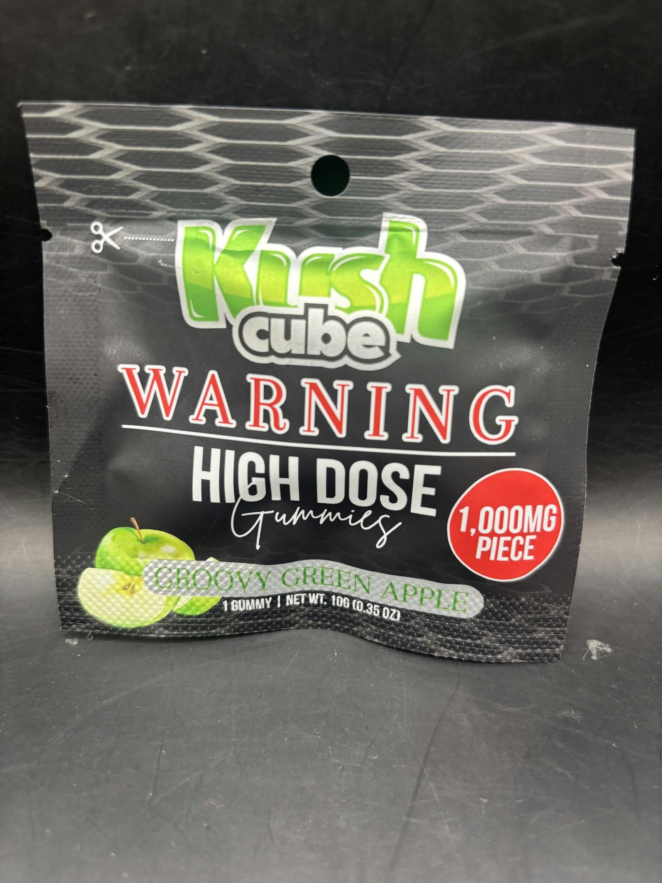 Kush Drops | Groovy Green Apple | Single | 1000mg