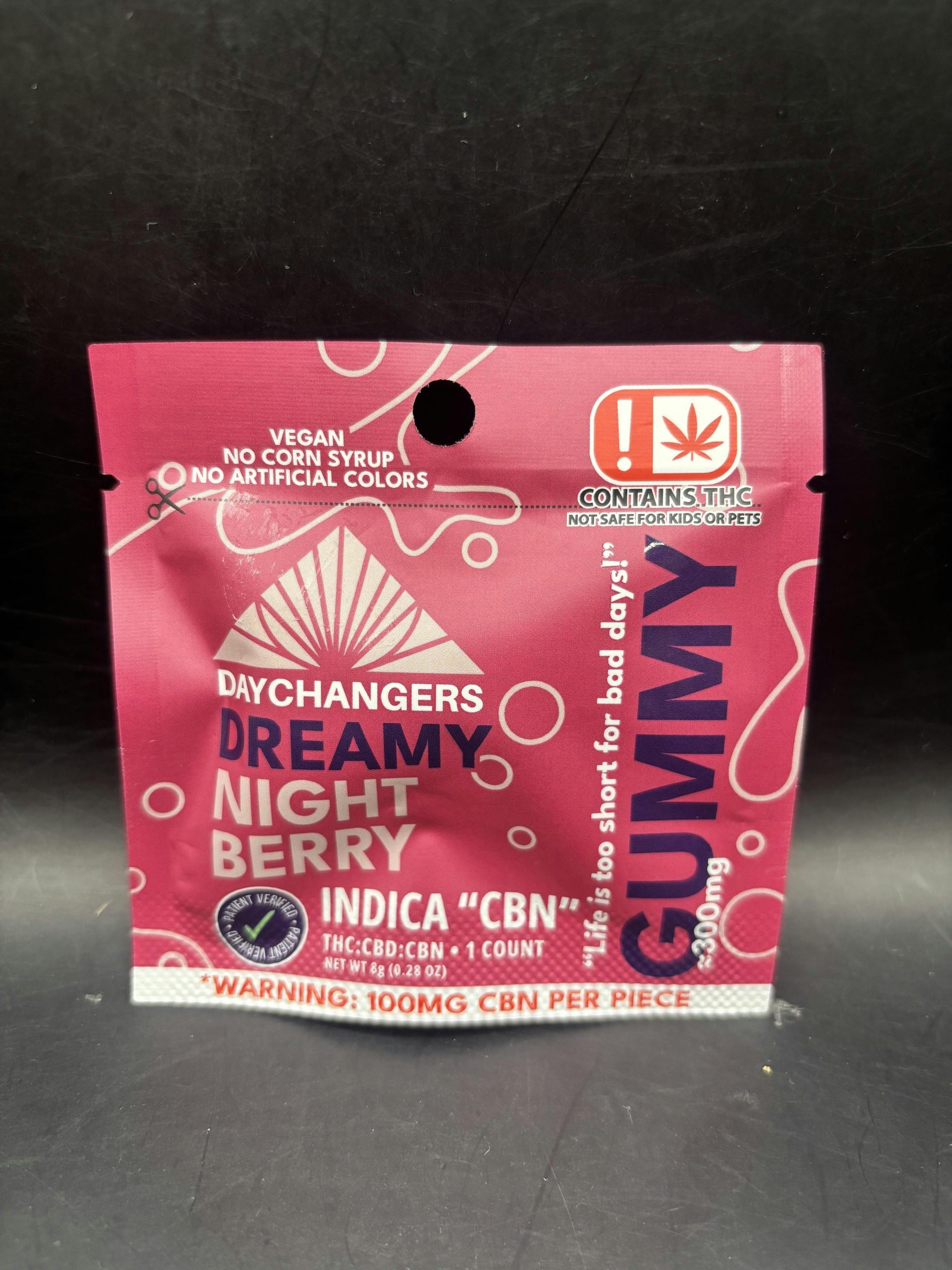 Day Changers - Dreamy Night Berry(1ct). - Deep Indica 300MG