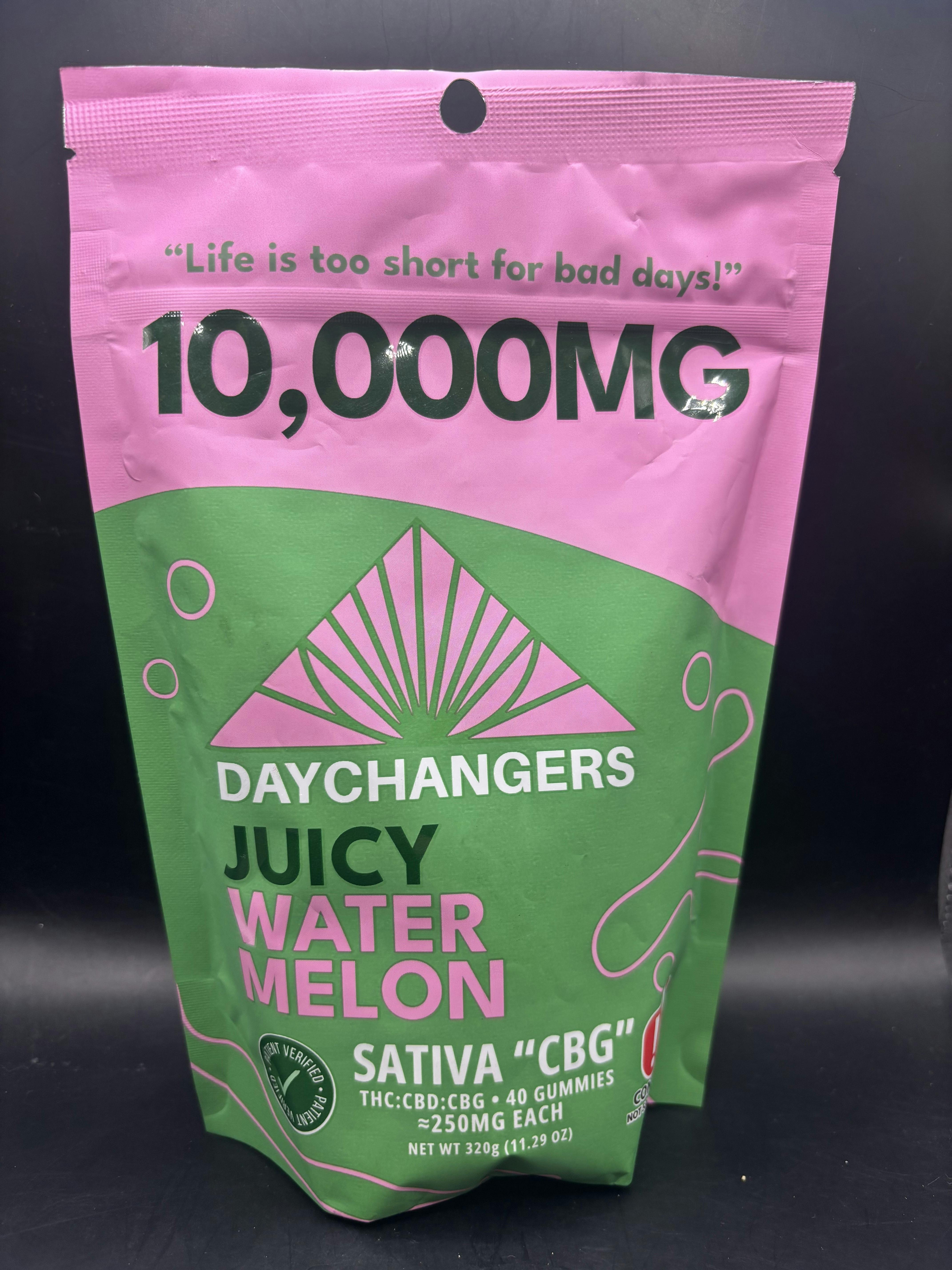 Day Changer - Juicy Watermelon(40ct). - Sativa 10,000MG