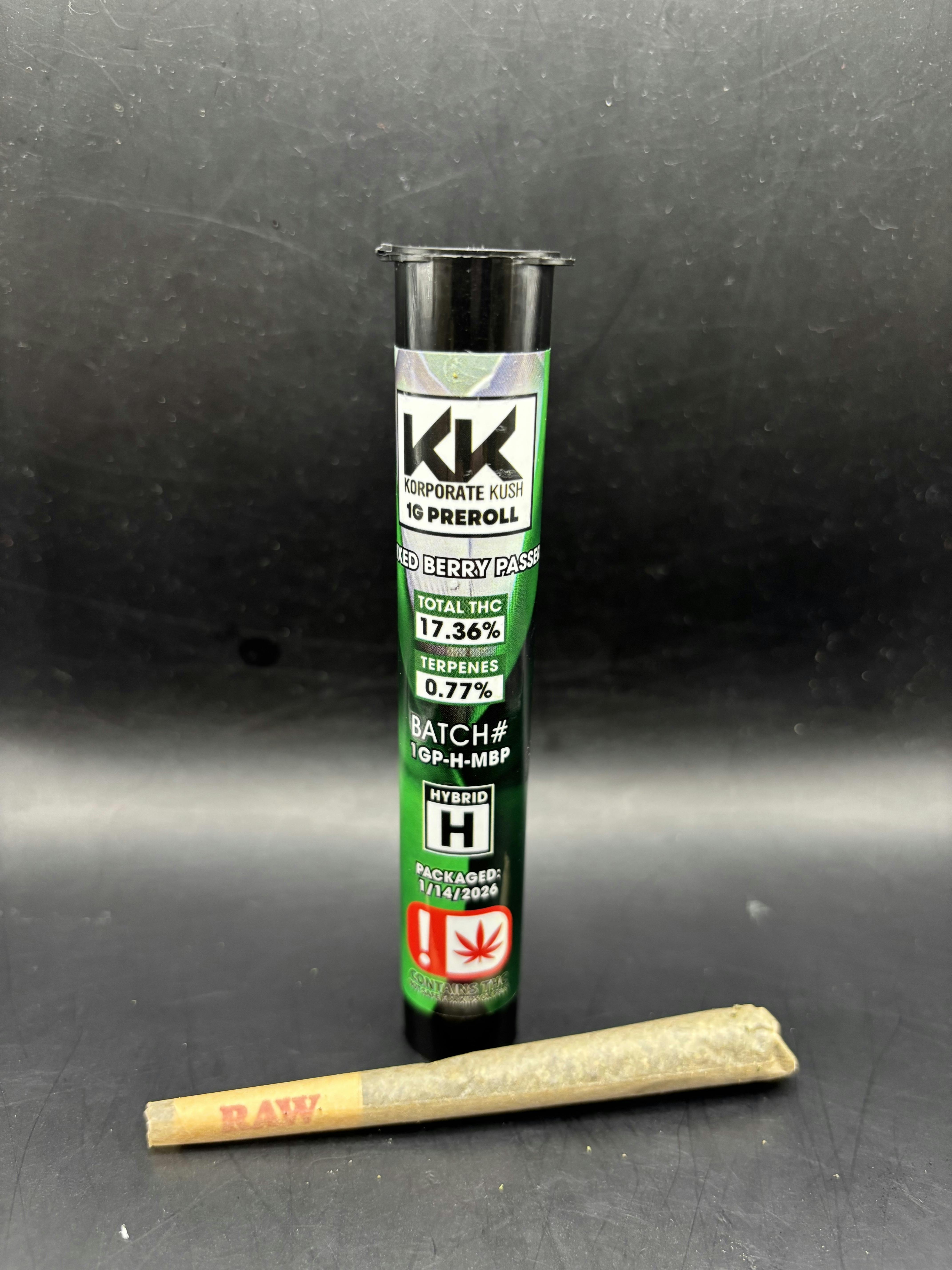 Korp Kush Mixed Bery Passer