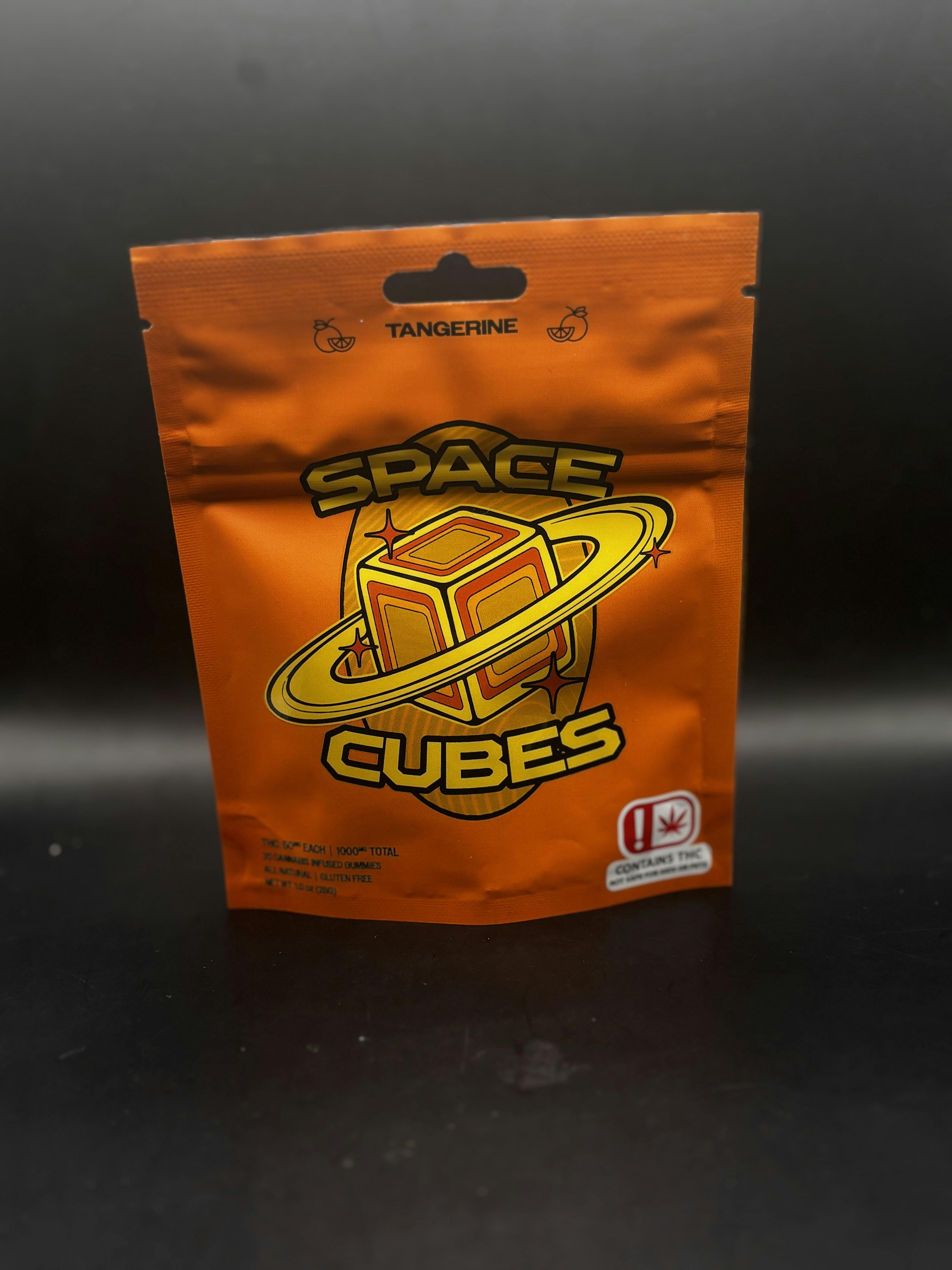 Space Cubes - Tangerine - 1,000MG