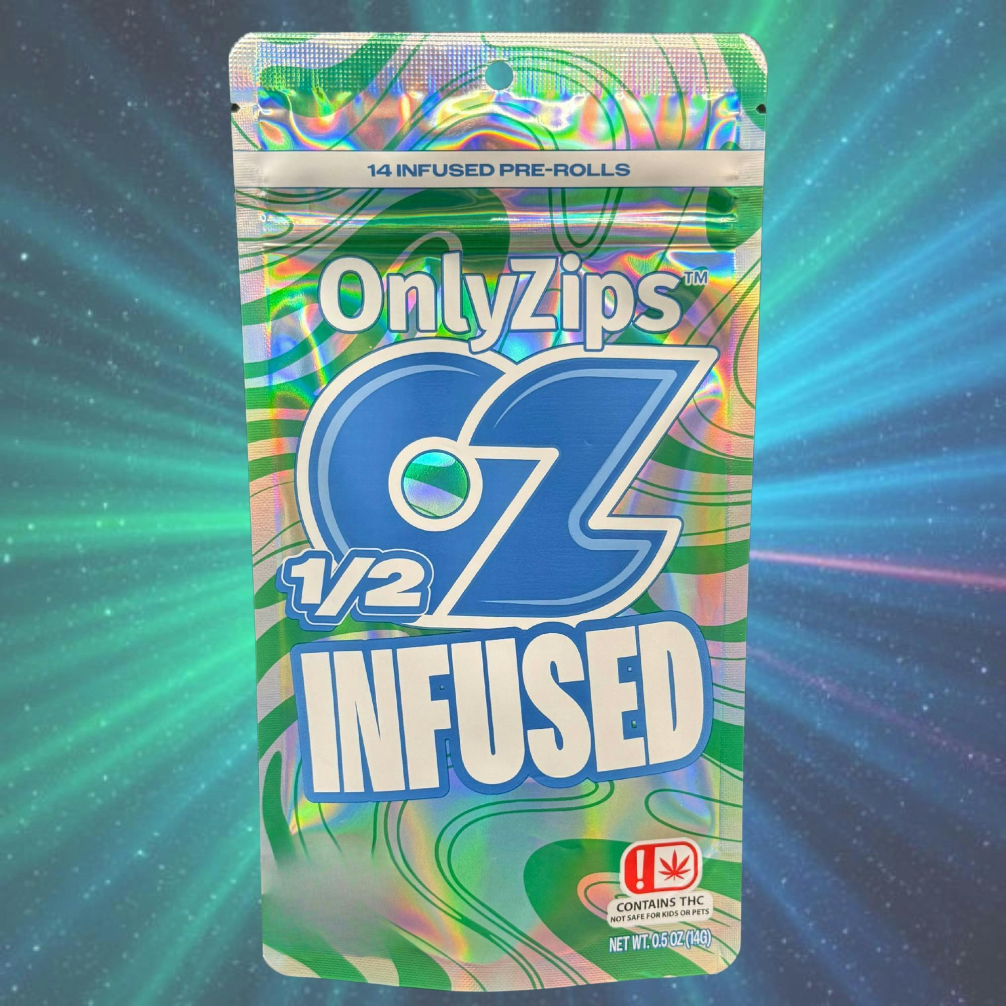 Only Zips - 4th Dimensional Creature - 14G Infused Pre Roll Pack
