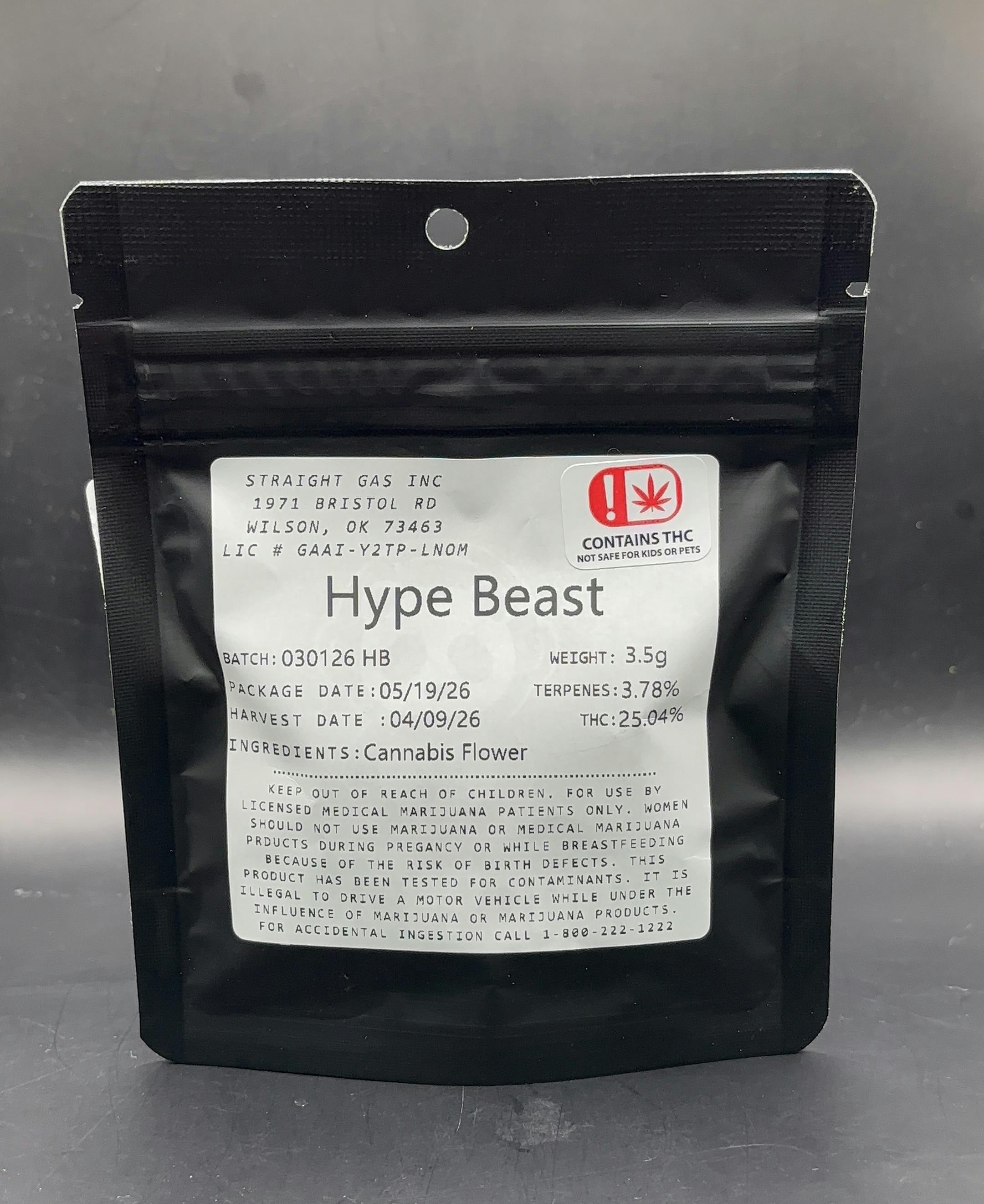Space Panda - Hype Beast - Discount Pre-Pack Flower (7G/$30.17) (14G/$51.72)