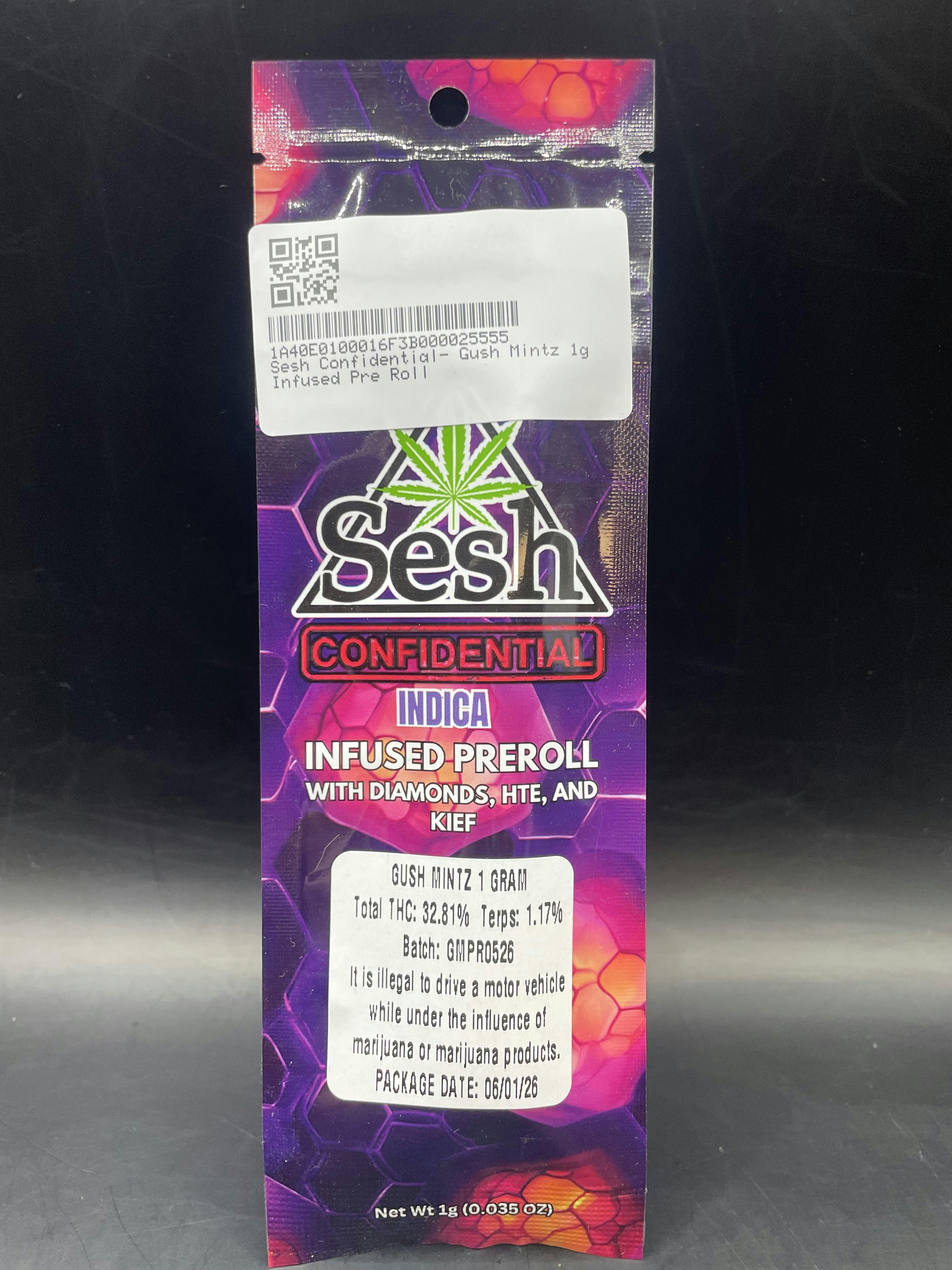 Sesh Confidential Gush Mints