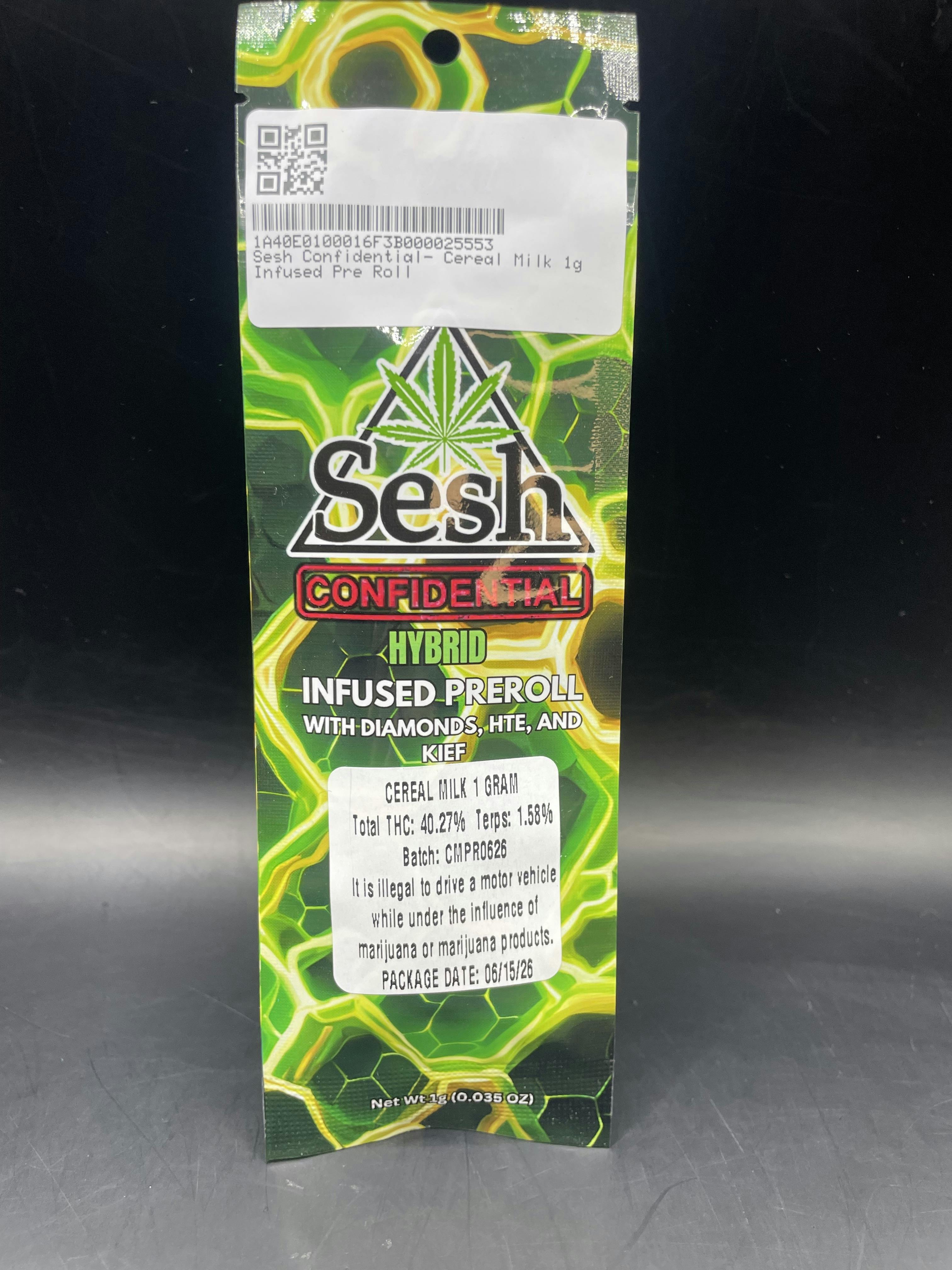 Sesh Confidential Cereal Milk