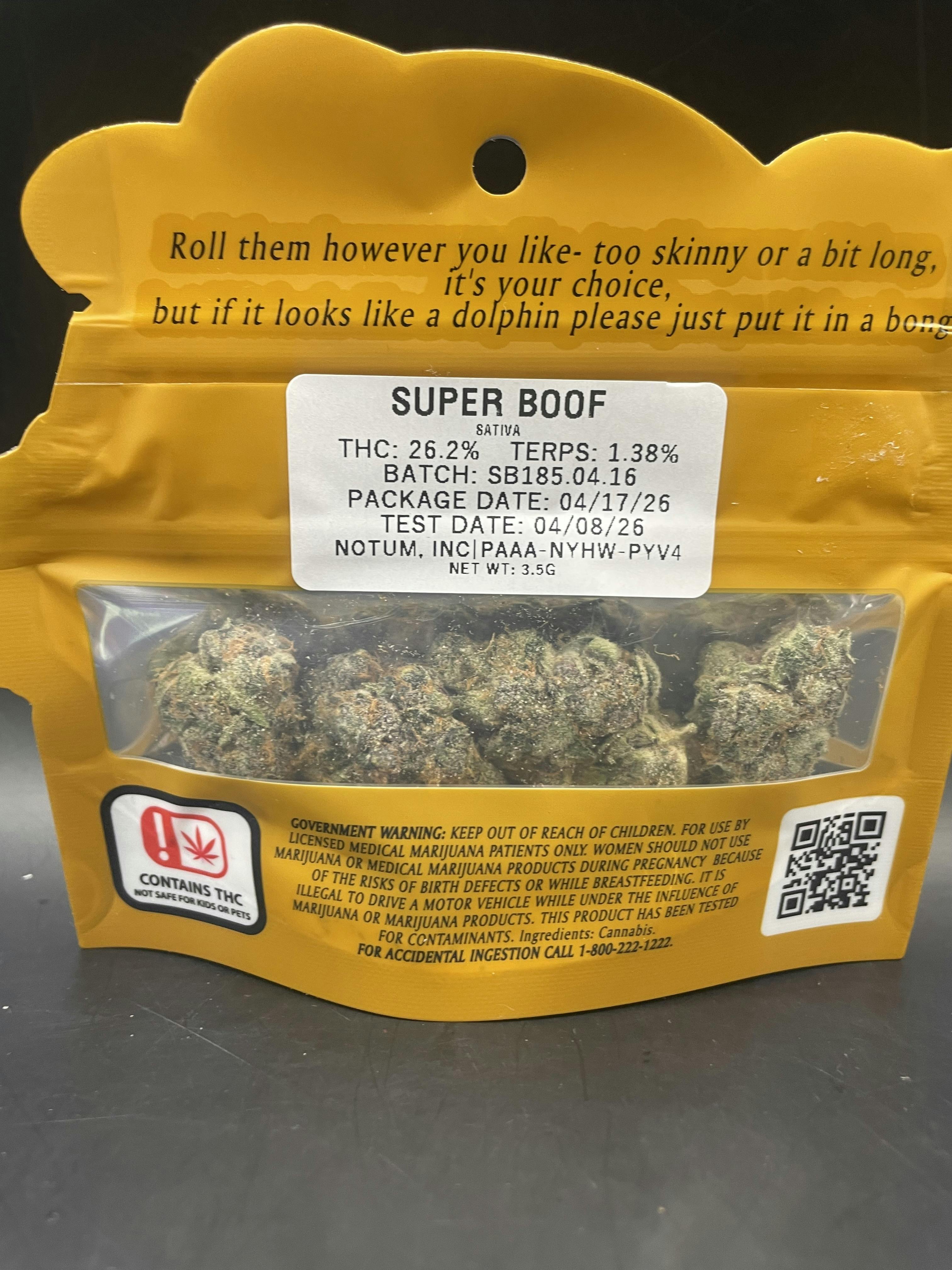 Boys From Oklahoma- Super Boof - Pre-Packaged Flower