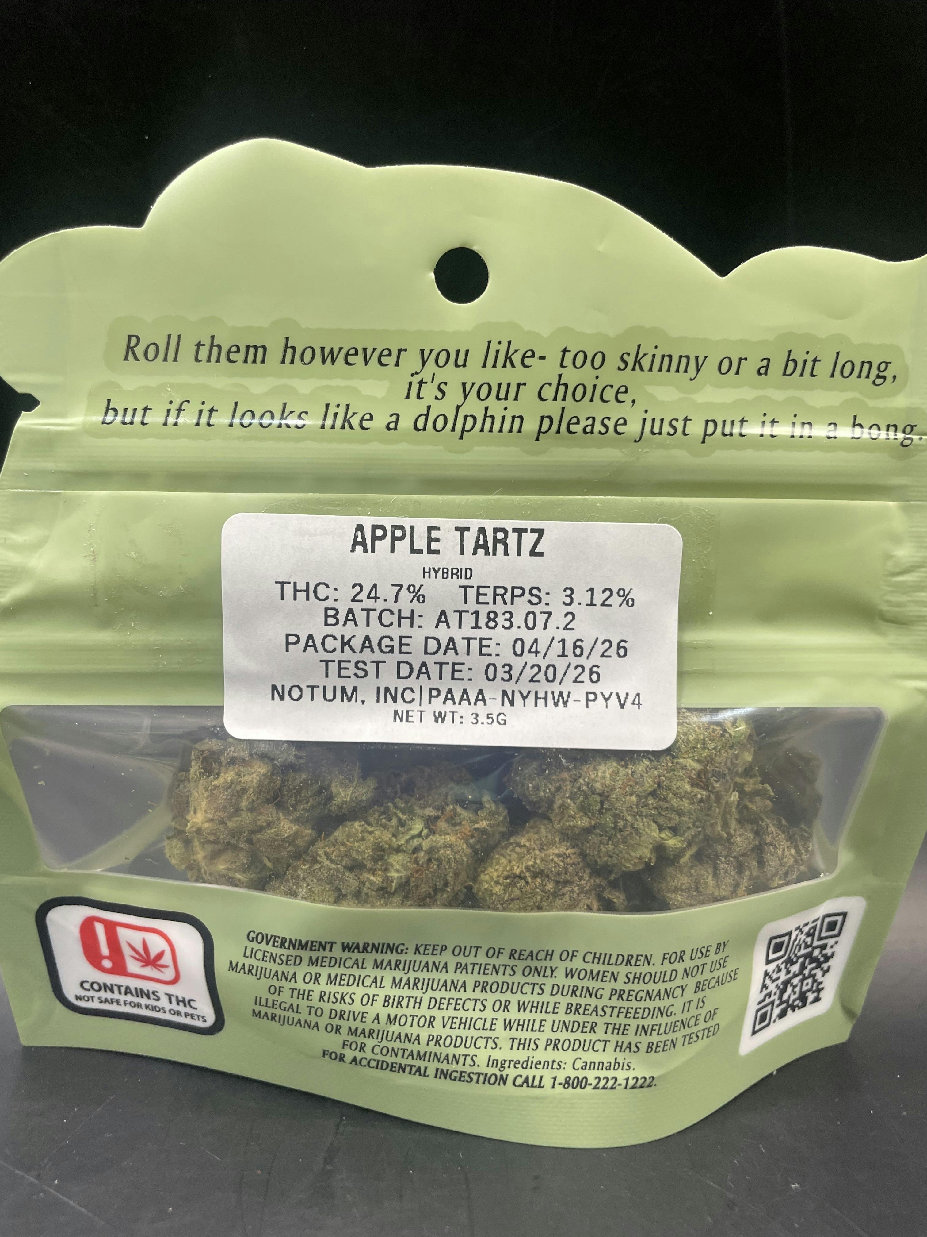 Boys From Oklahoma- Apple Tartz - Pre-Packaged Flower