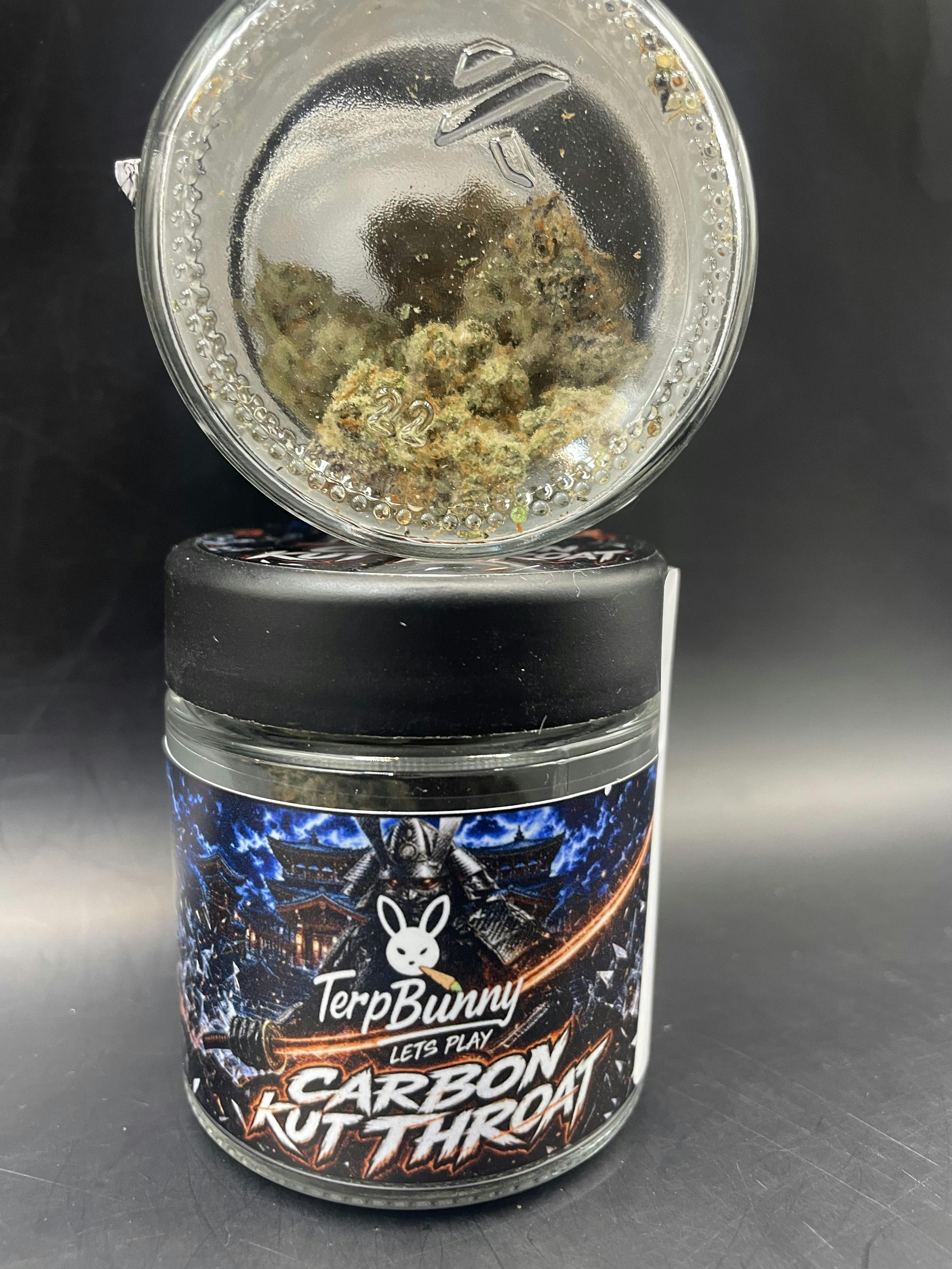 Terp Bunny | Carbon Kut Throat | 3.5g Pre Pack Flower