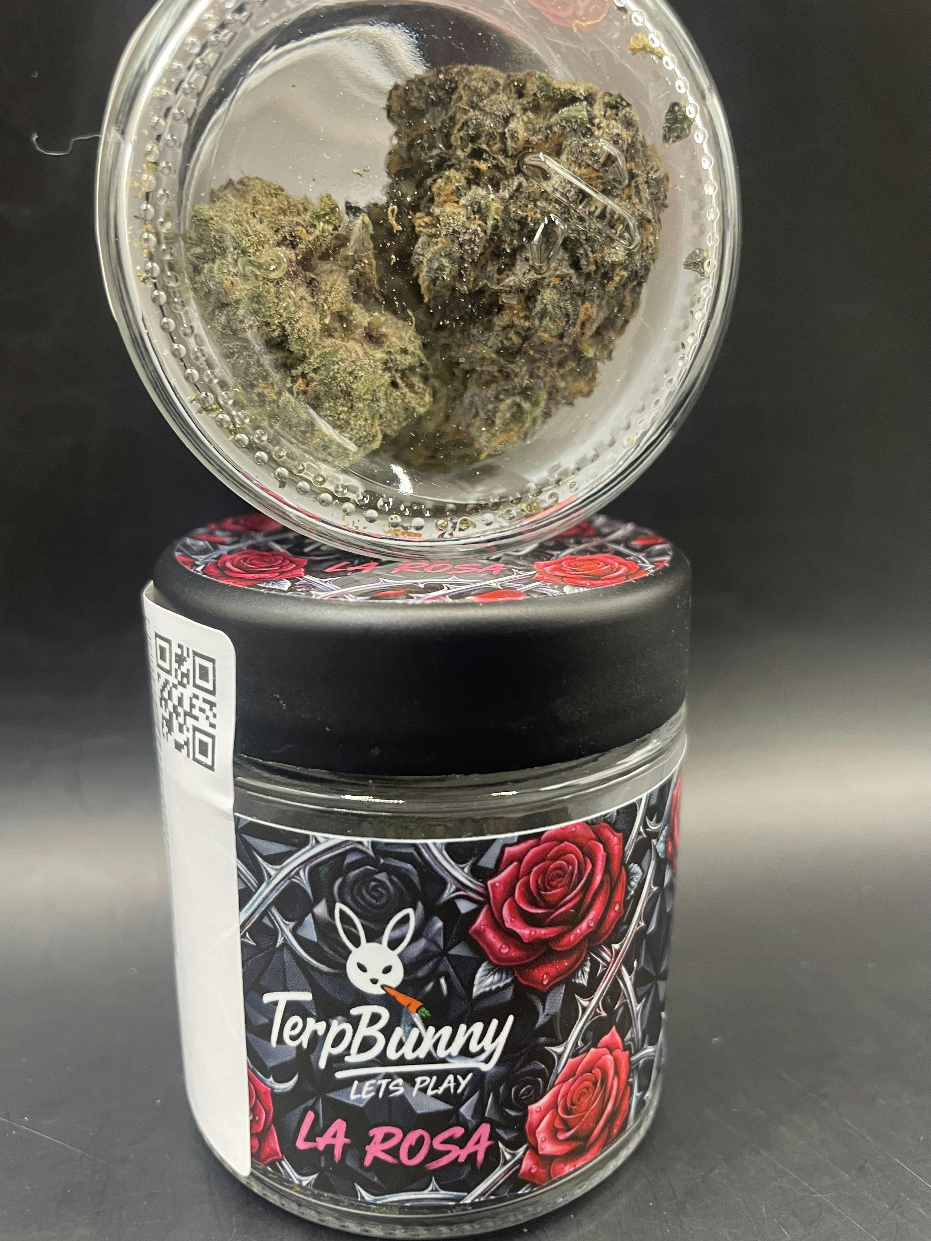 Terp Bunny - La Rosa Flower (3.5g-$25.95 | 7g-$47.57 | 1 Oz-$155.70)