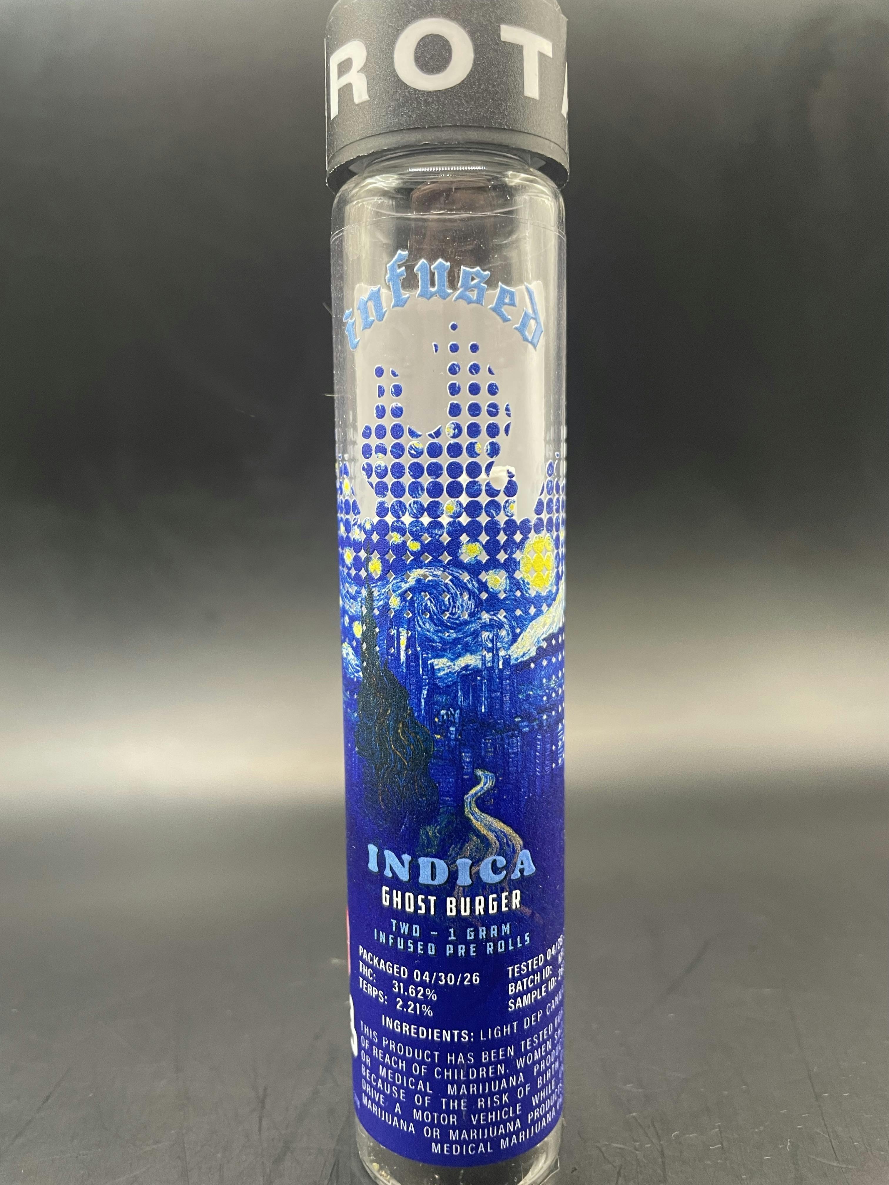 Tribe - Ghost Burger - Diamond Infused 2PK Pre Rolls